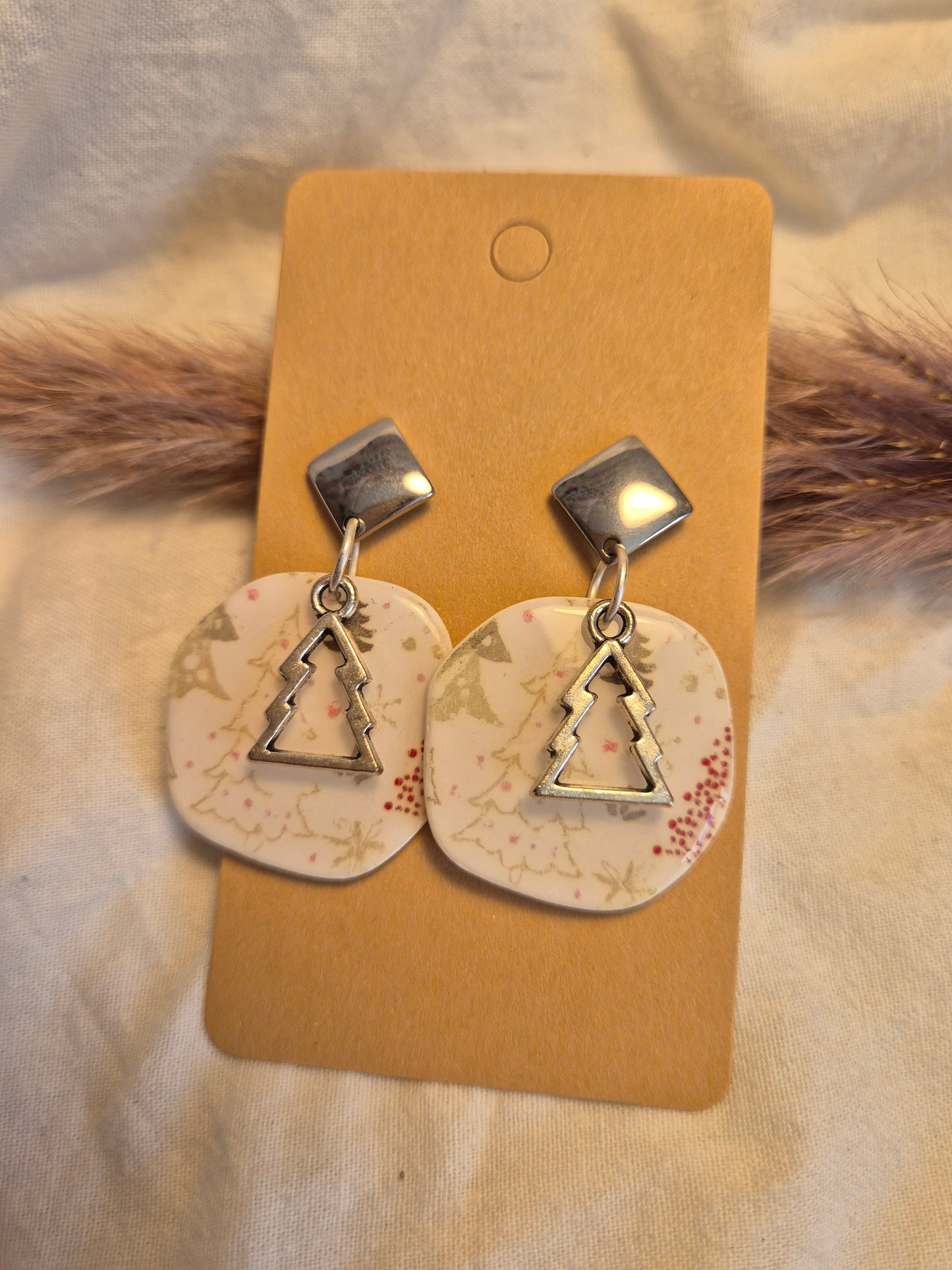 Boucle d'oreille 4,5cm