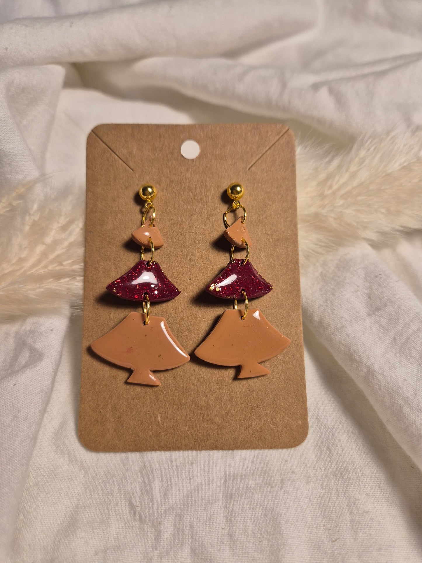 Boucle d'oreille 5,5cm