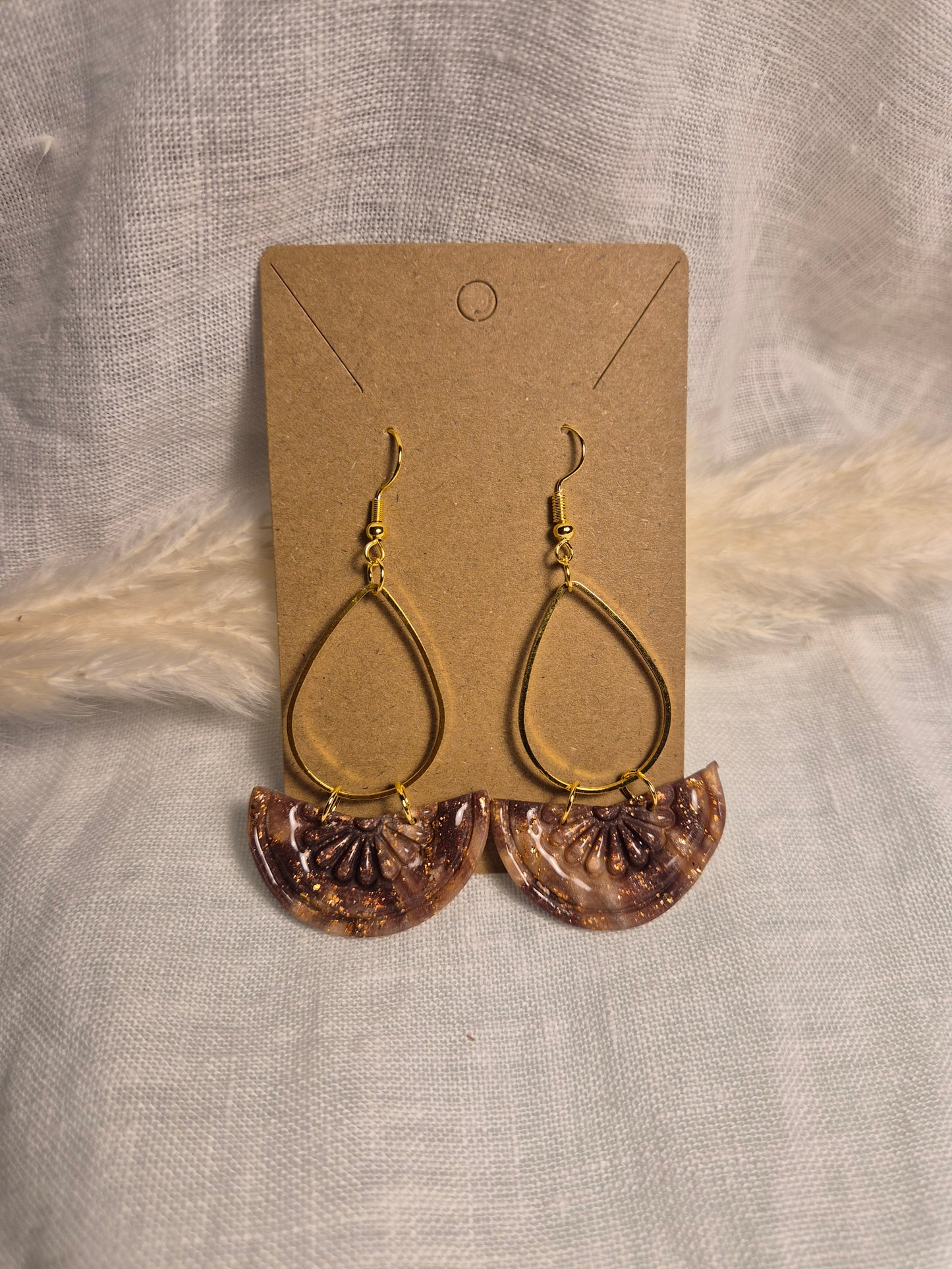 Boucle d'oreille 7cm
