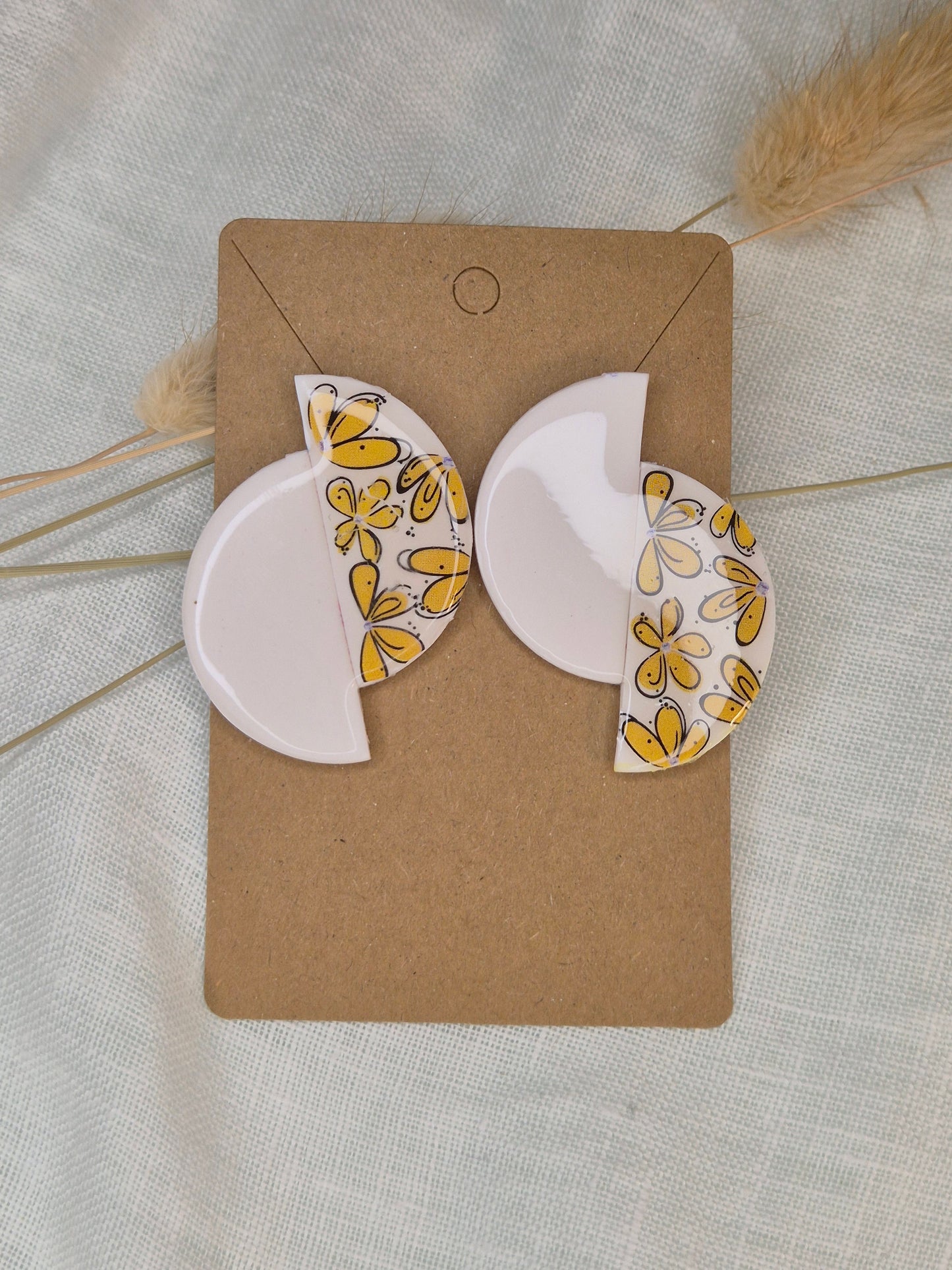 Boucle d'oreille 4,5cm