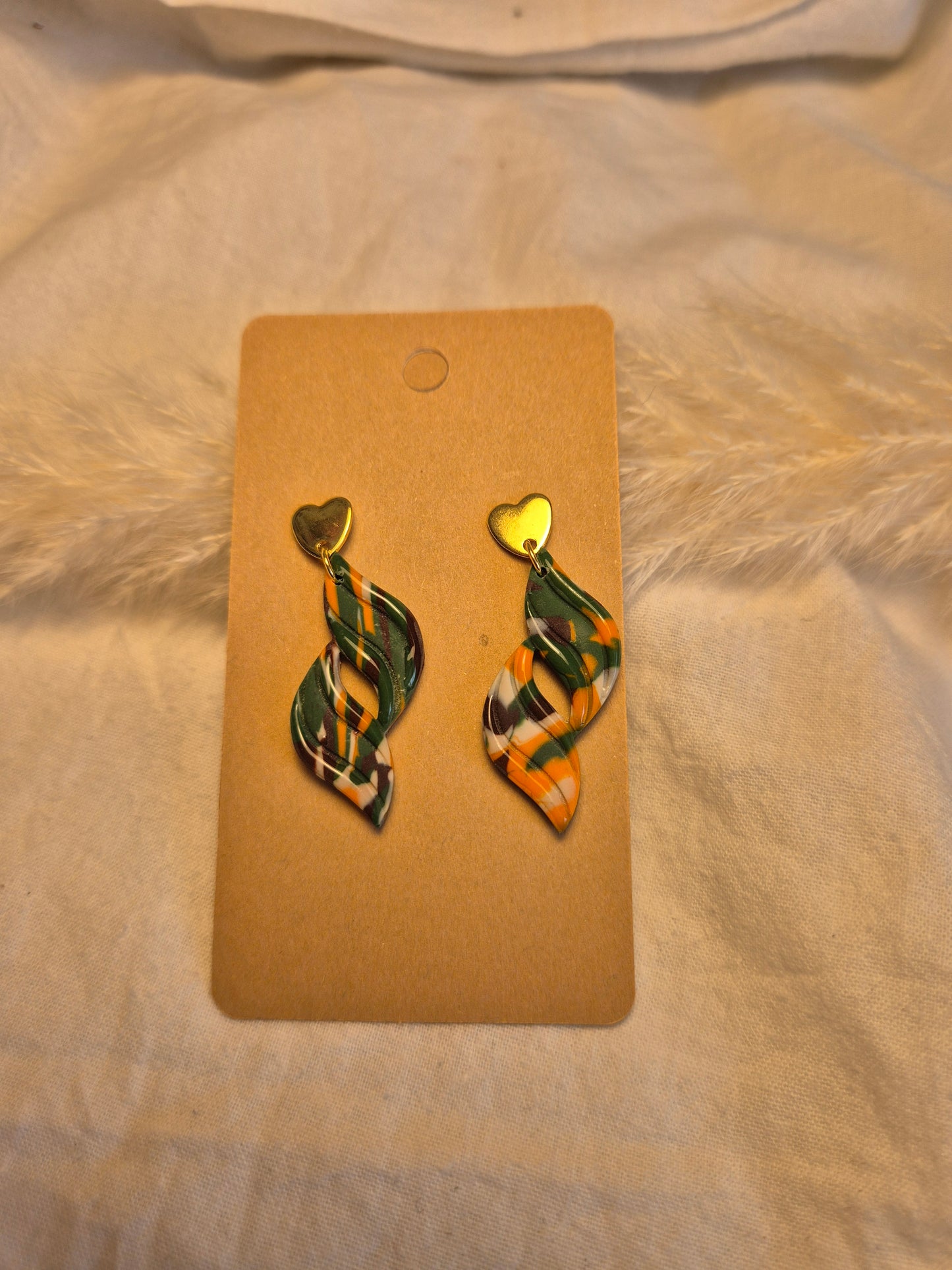 Boucle d'oreille 4cm