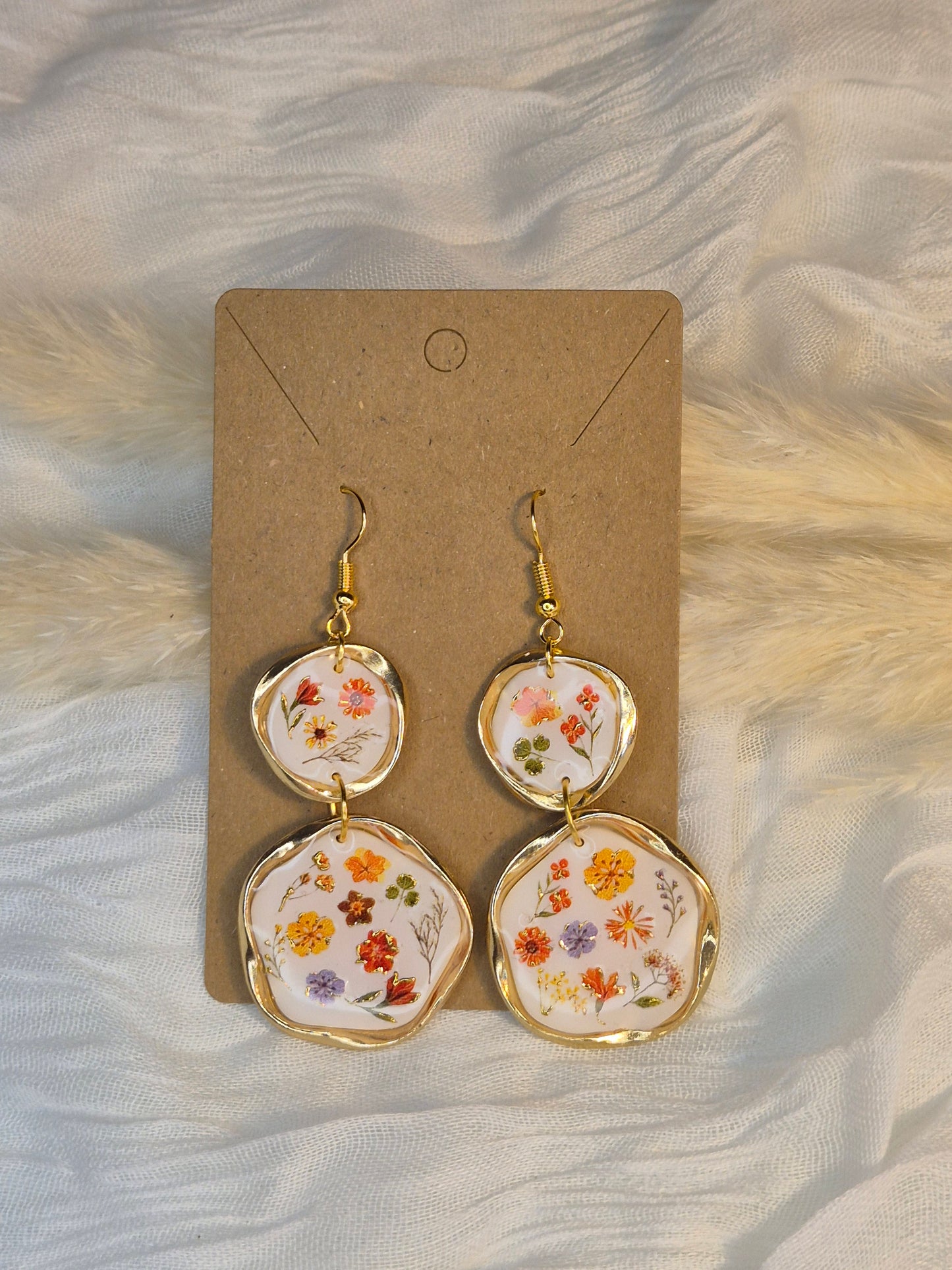 Boucle d'oreille 7cm