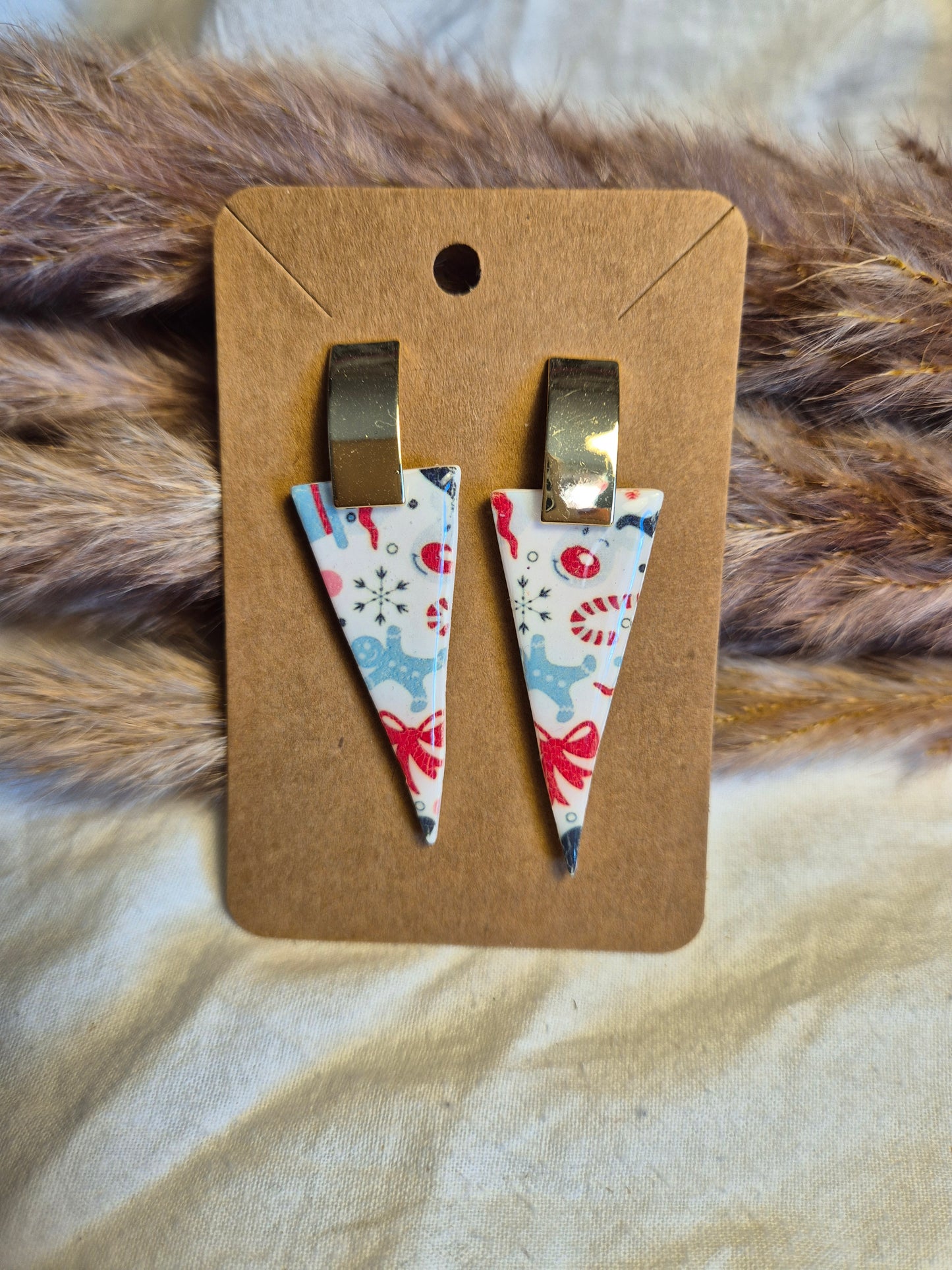 Boucle d'oreille 6cm