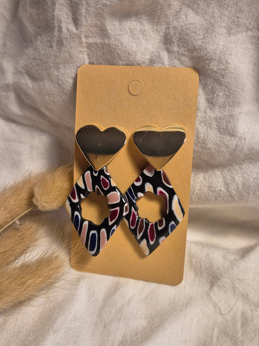 Boucle d'oreille 5cm