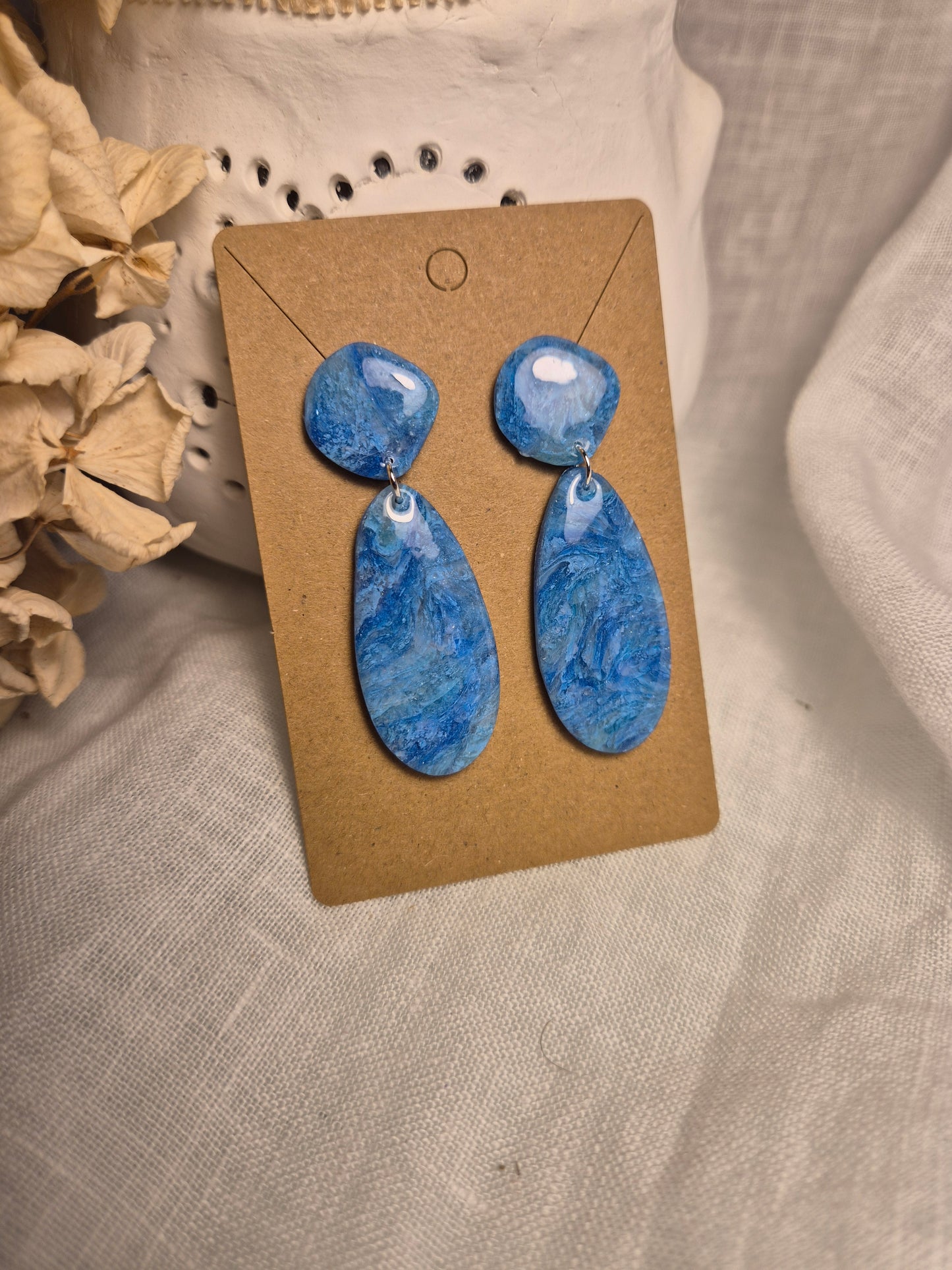 Boucle d'oreille 5,5cm