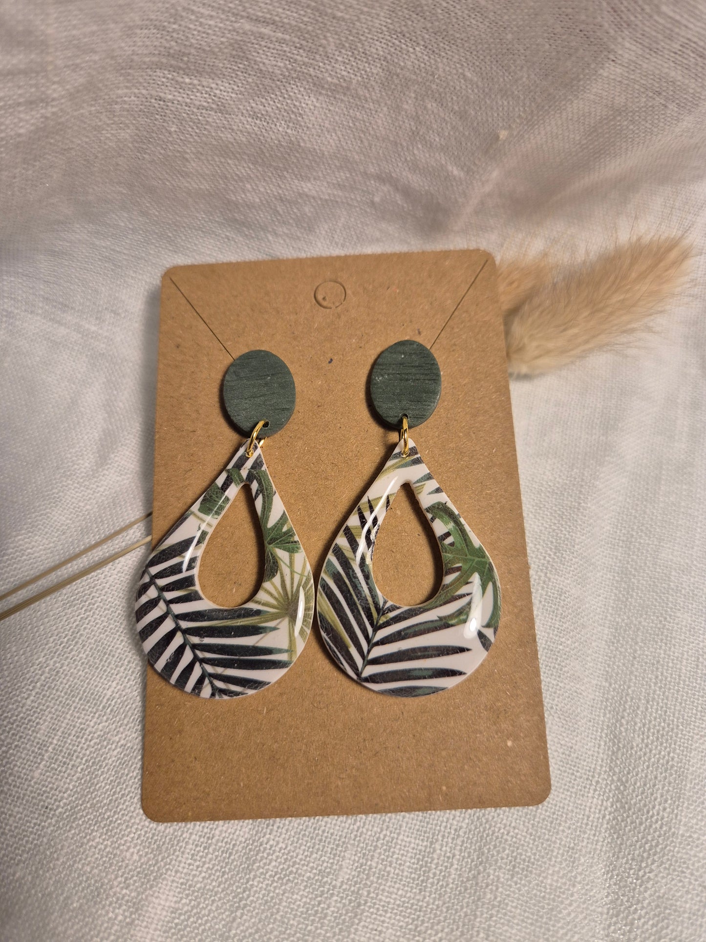 Boucle d'oreille 5,5cm