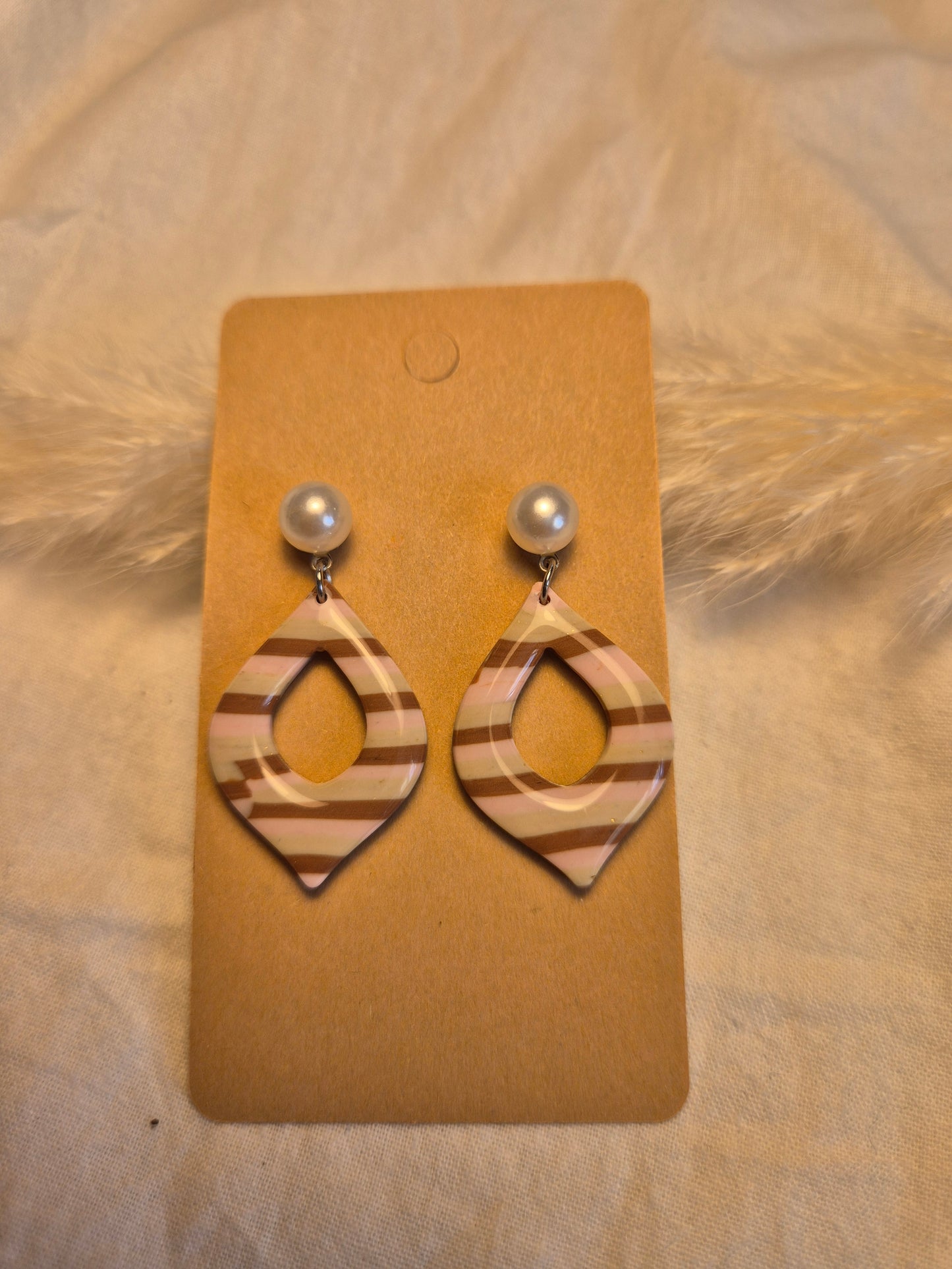 Boucle d'oreille 4cm