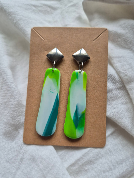 Boucle d'oreille 6,5cm