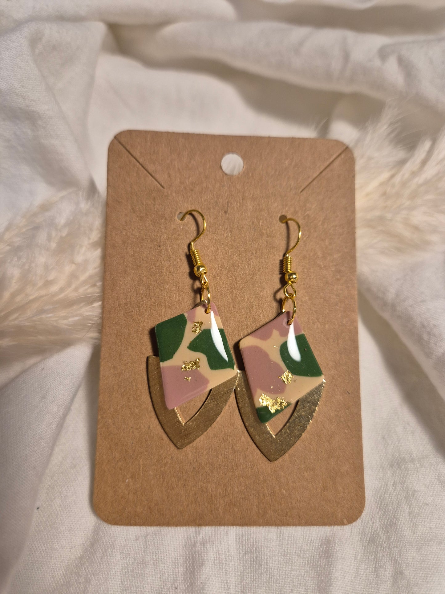 Boucle d'oreille 5,5cm