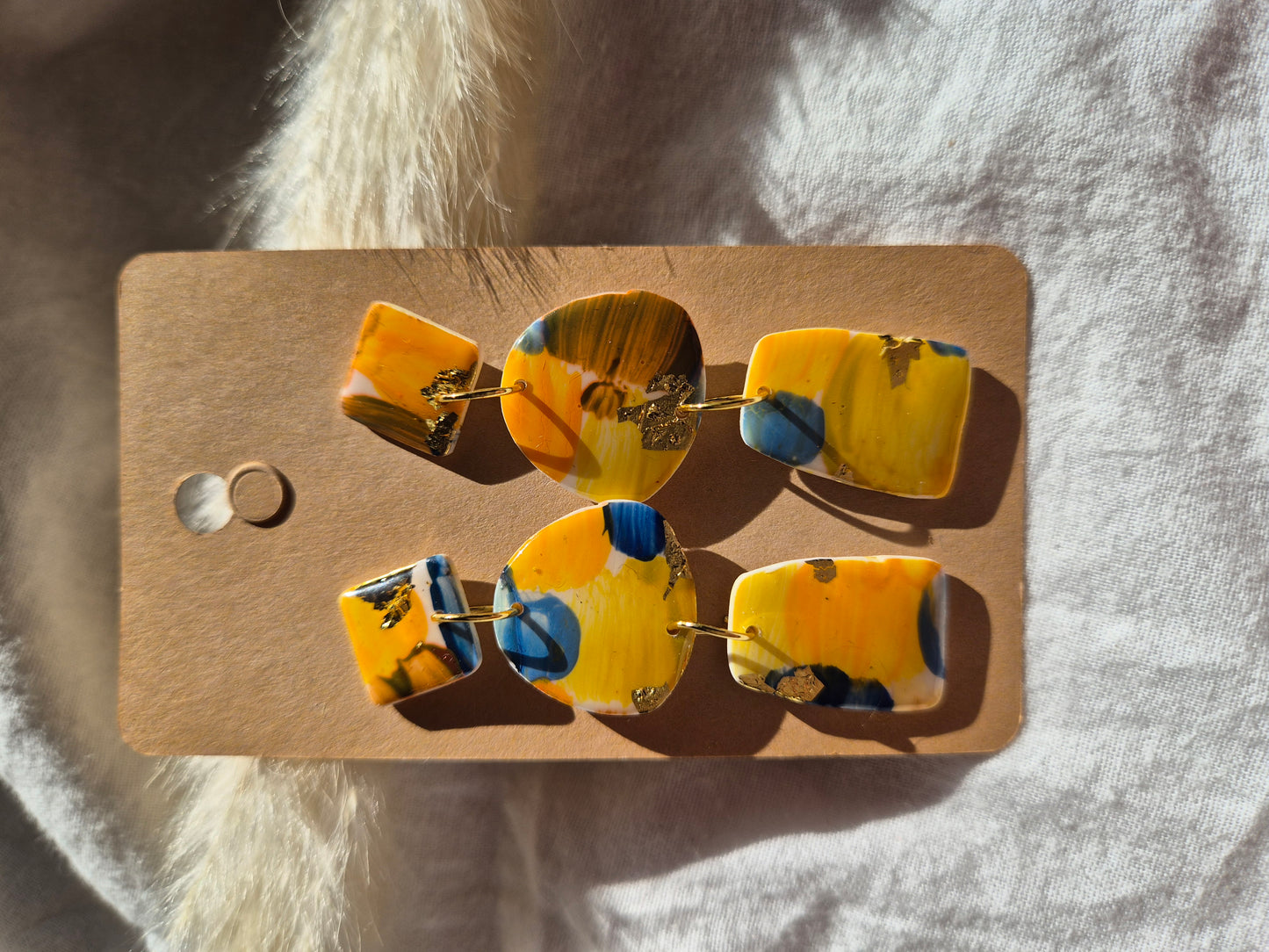 Boucle d'oreille 5,5cm