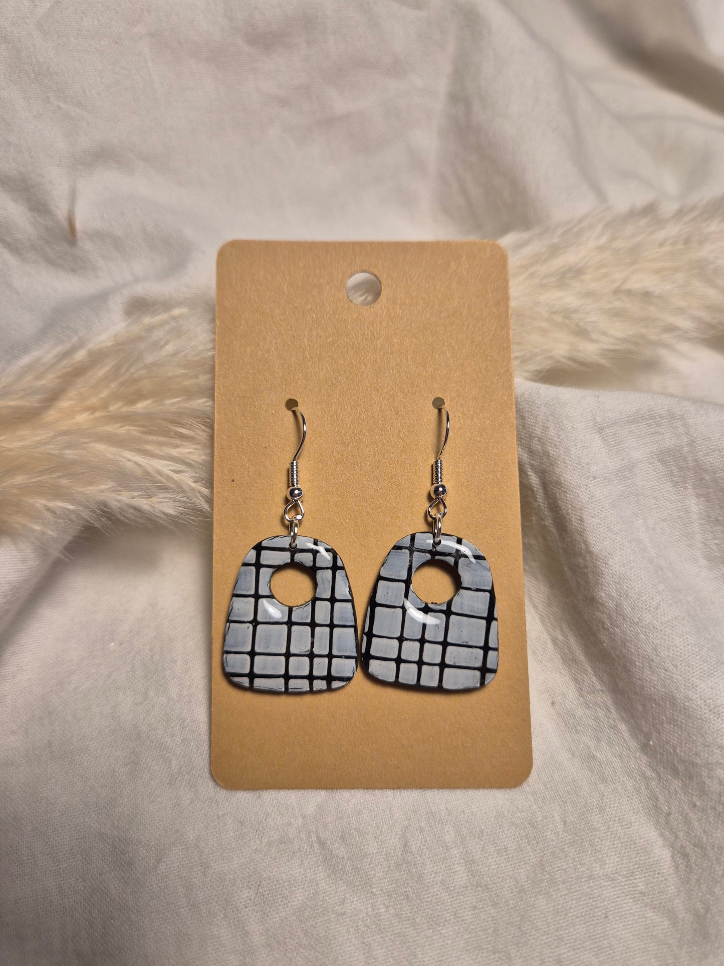 Boucle d'oreille 4,5cm