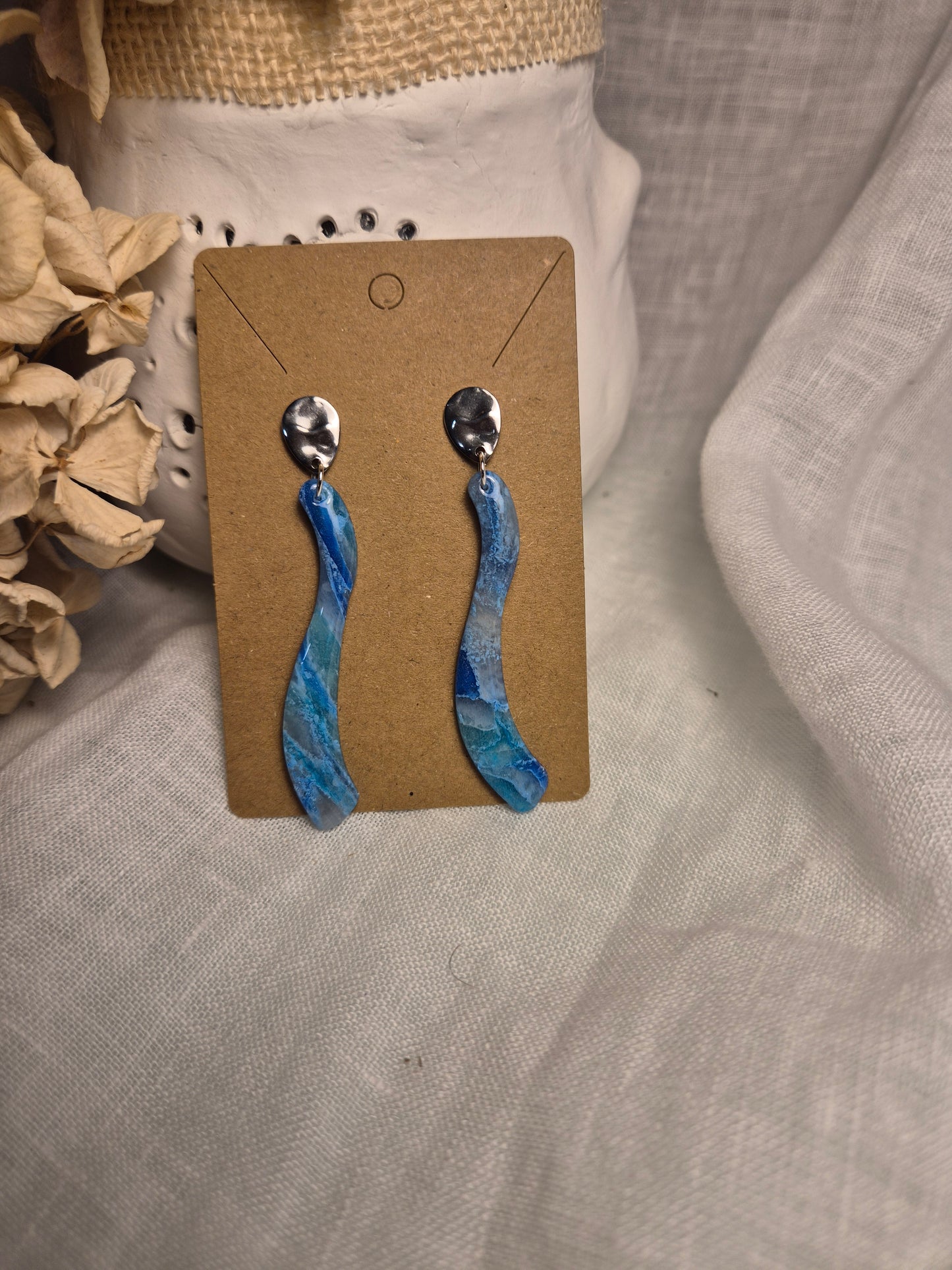 Boucle d'oreille 7cm