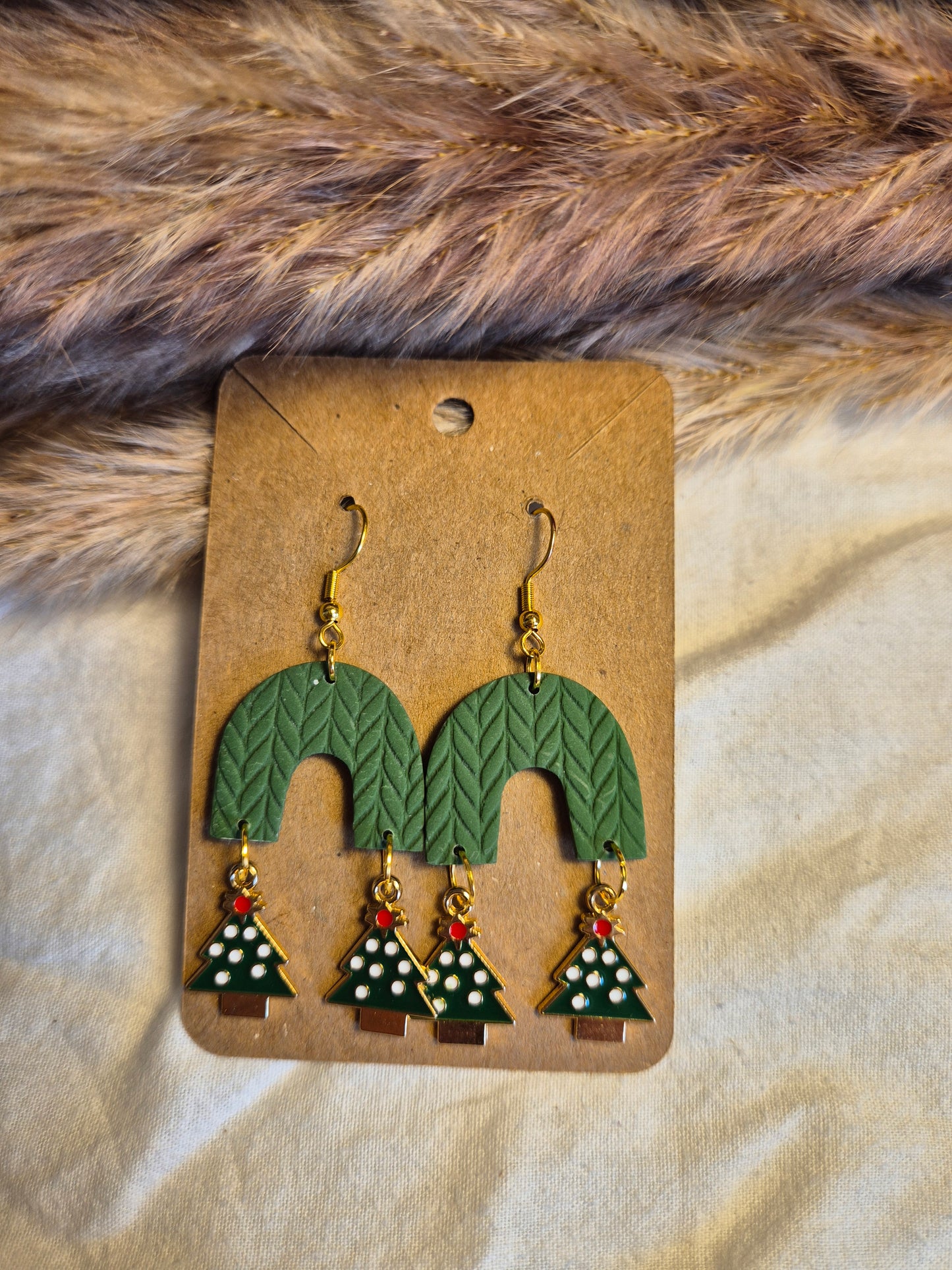Boucle d'oreille 7cm