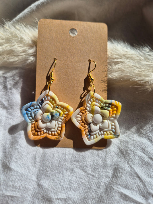 Boucle d'oreille 6cm