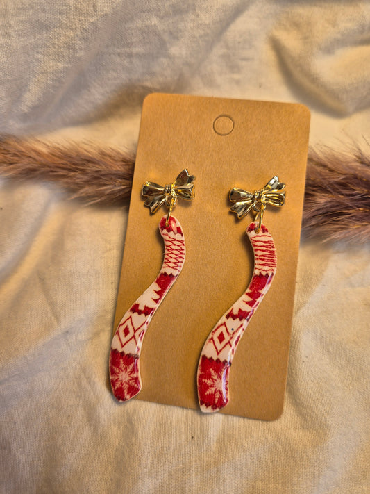 Boucle d'oreille 6cm