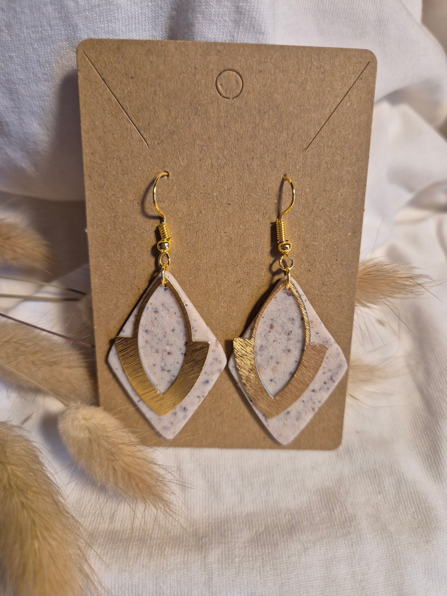 Boucle d'oreille 6cm