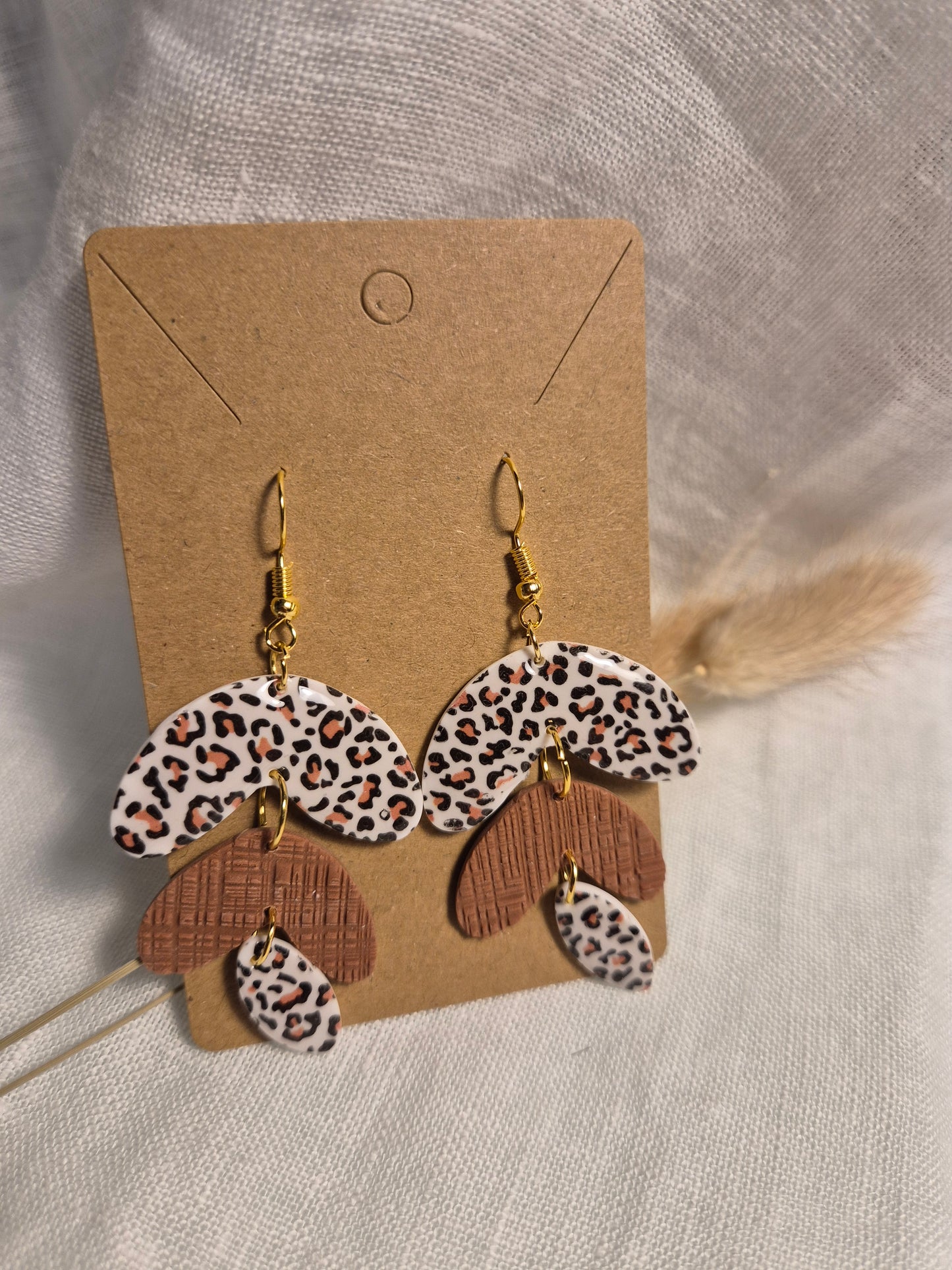 Boucle d'oreille 7cm