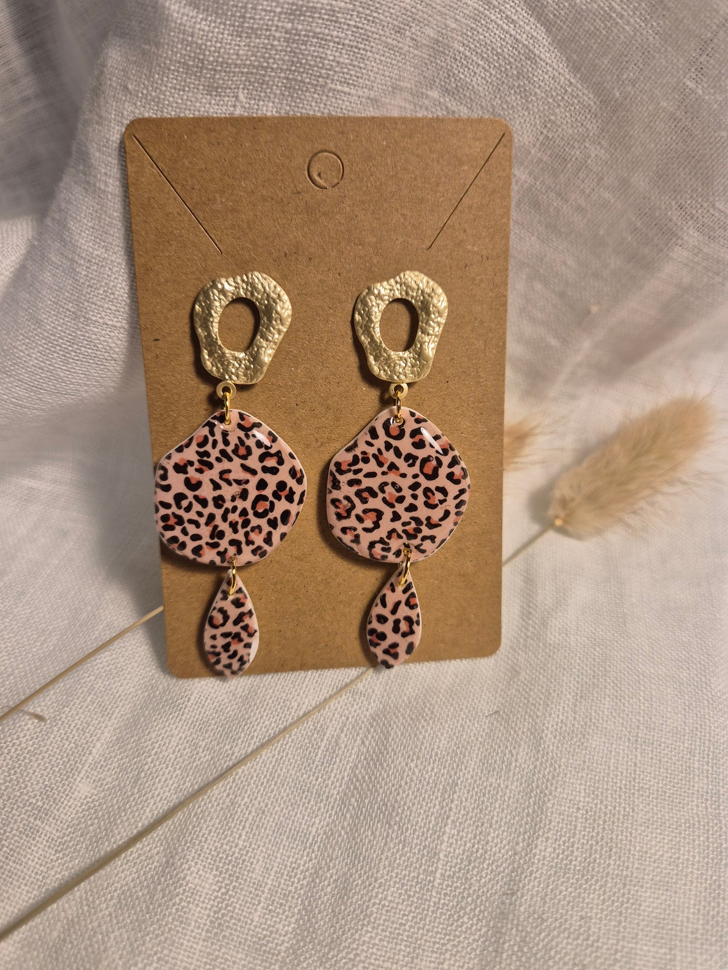 Boucle d'oreille 7cm