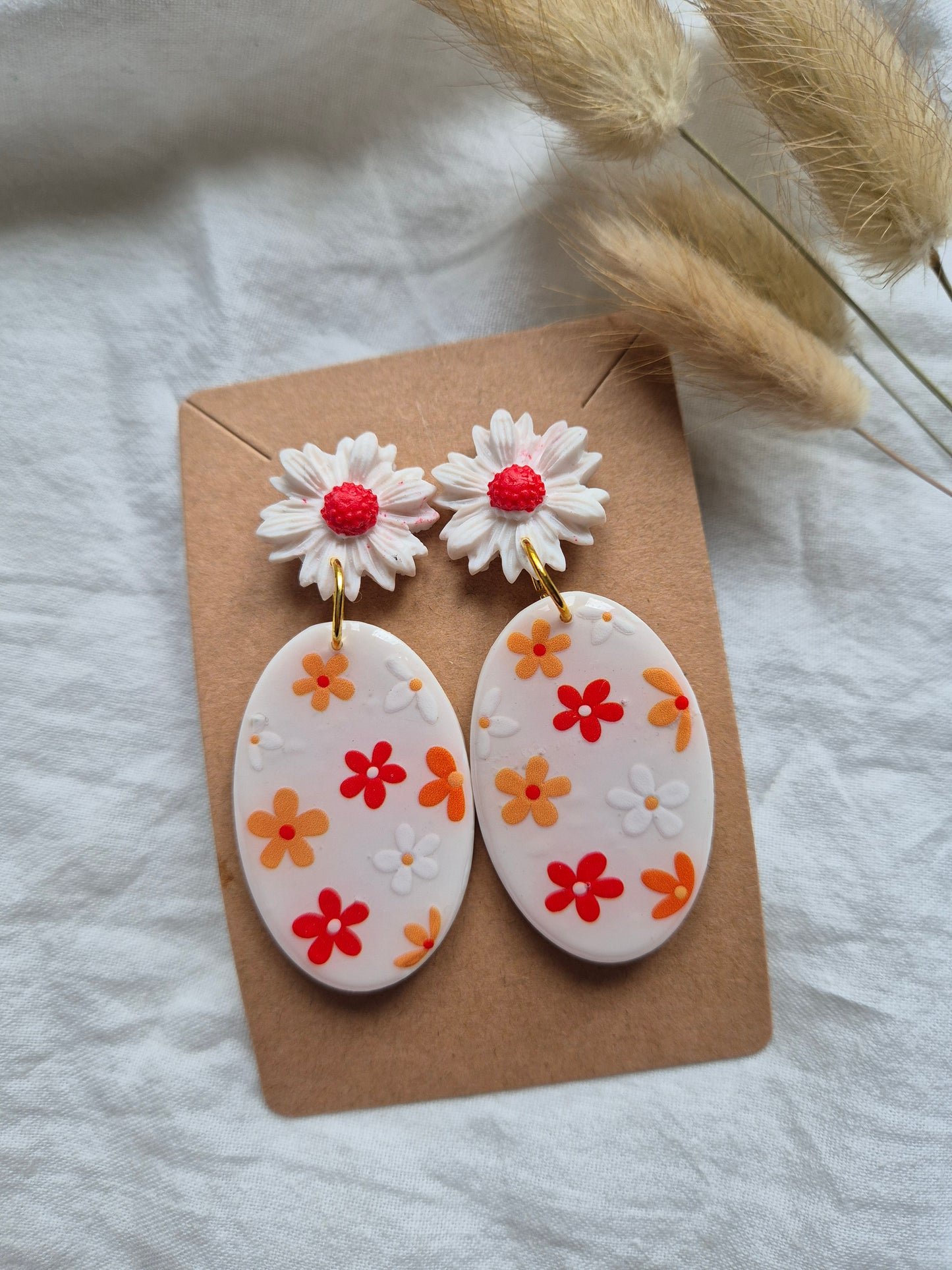 Boucle d'oreille 6cm