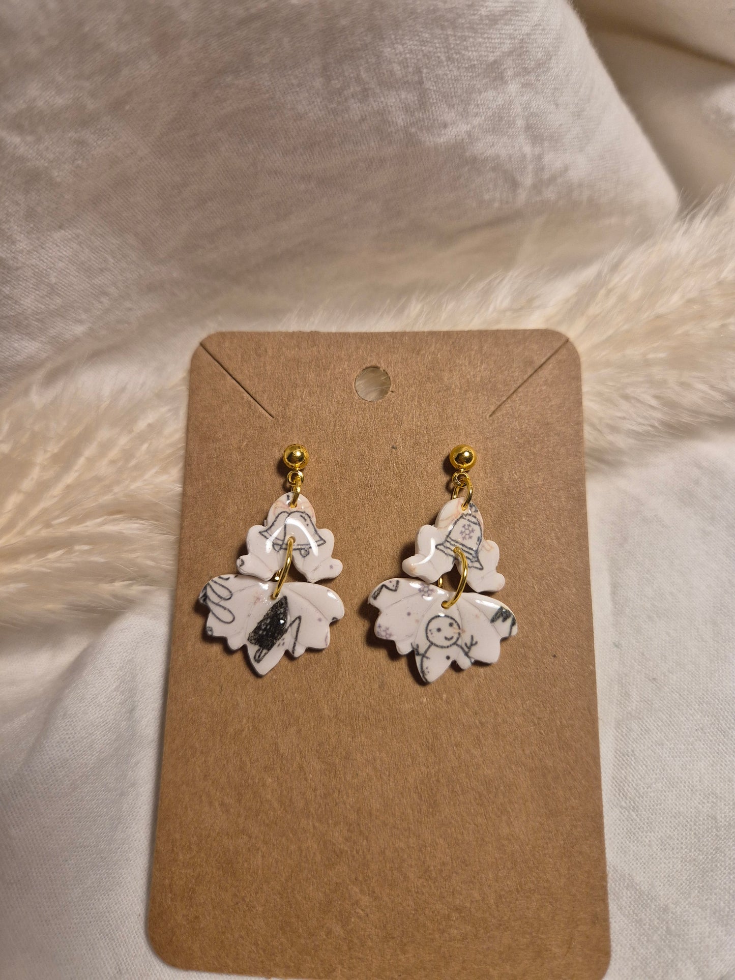 Boucle d'oreille 3cm
