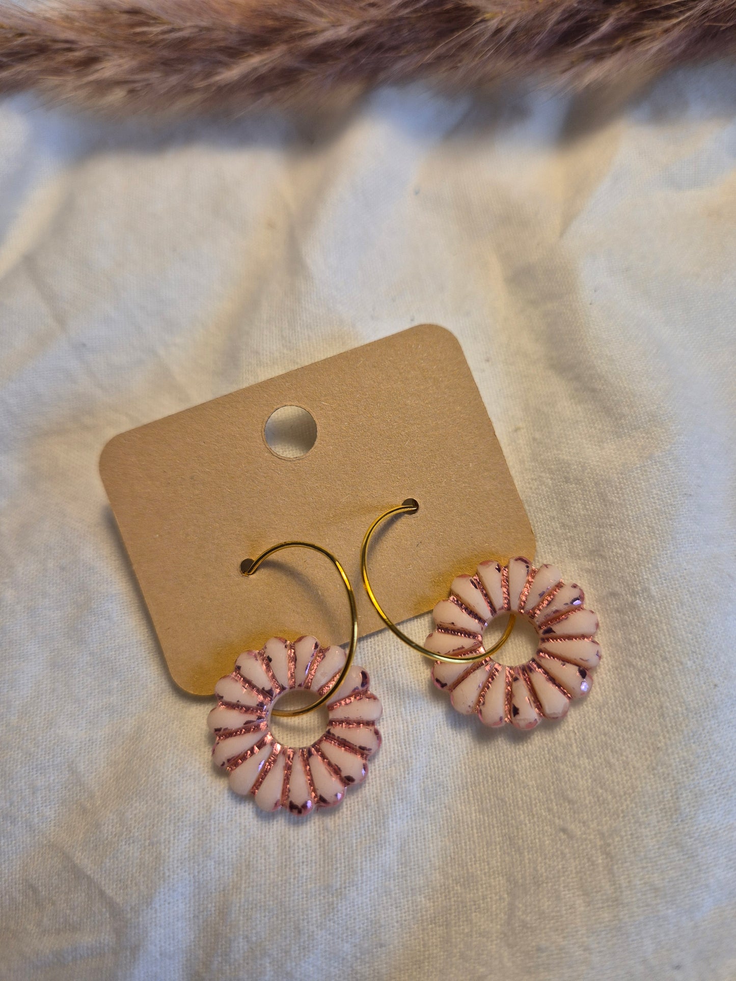 Boucle d'oreille 3,5cm