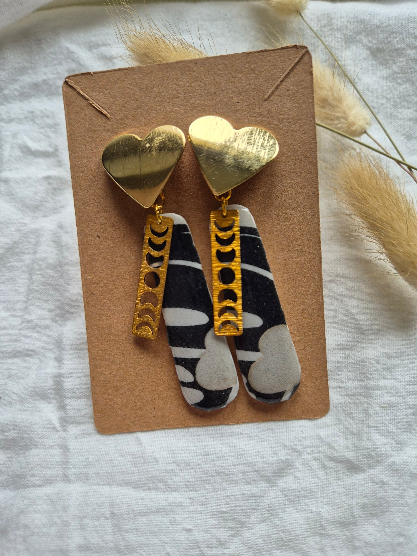 Boucle d'oreille 7cm