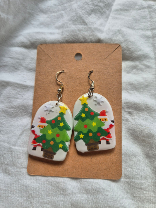 Boucle d'oreille 6cm