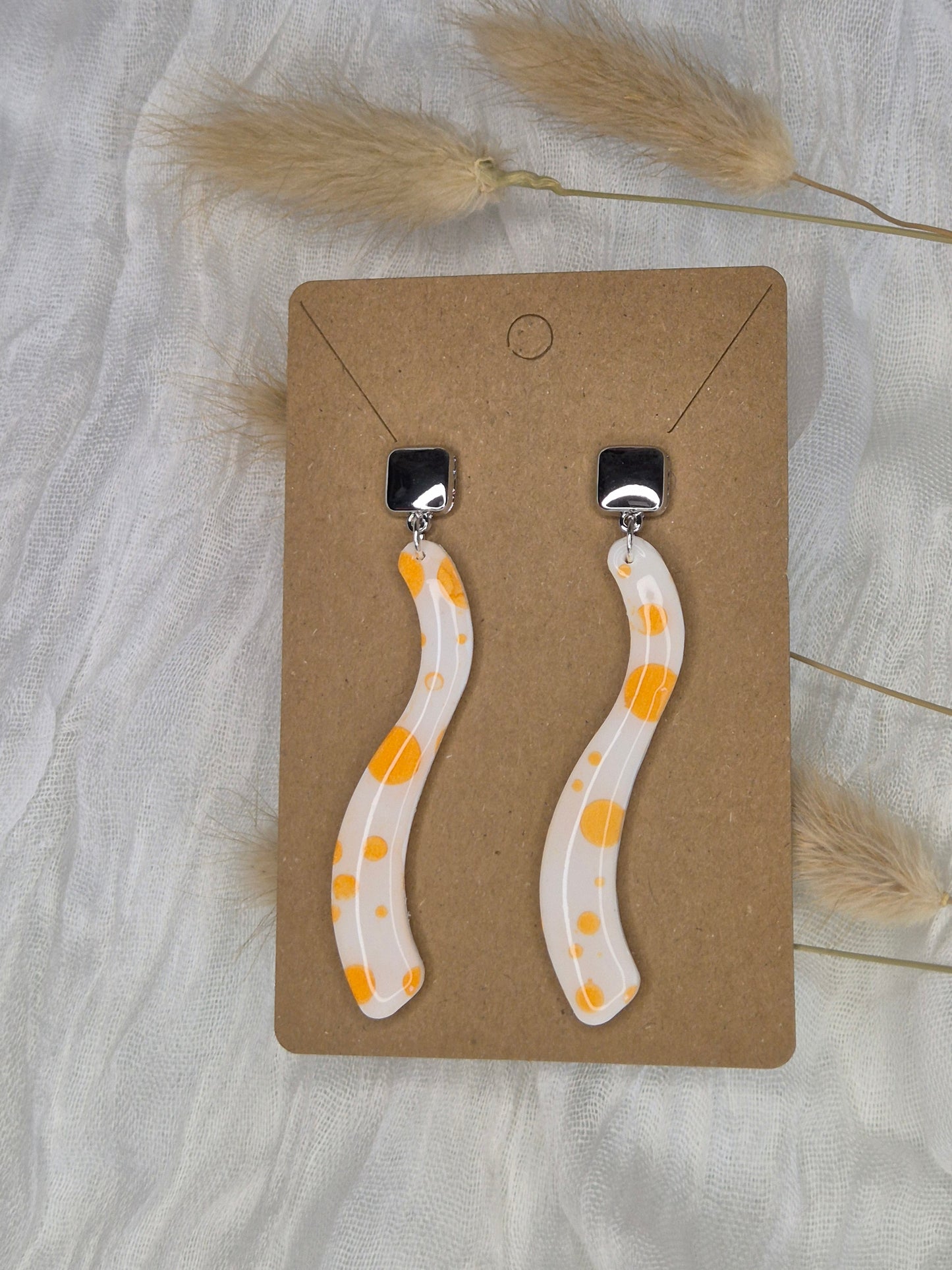 Boucle d'oreille 6,5cm