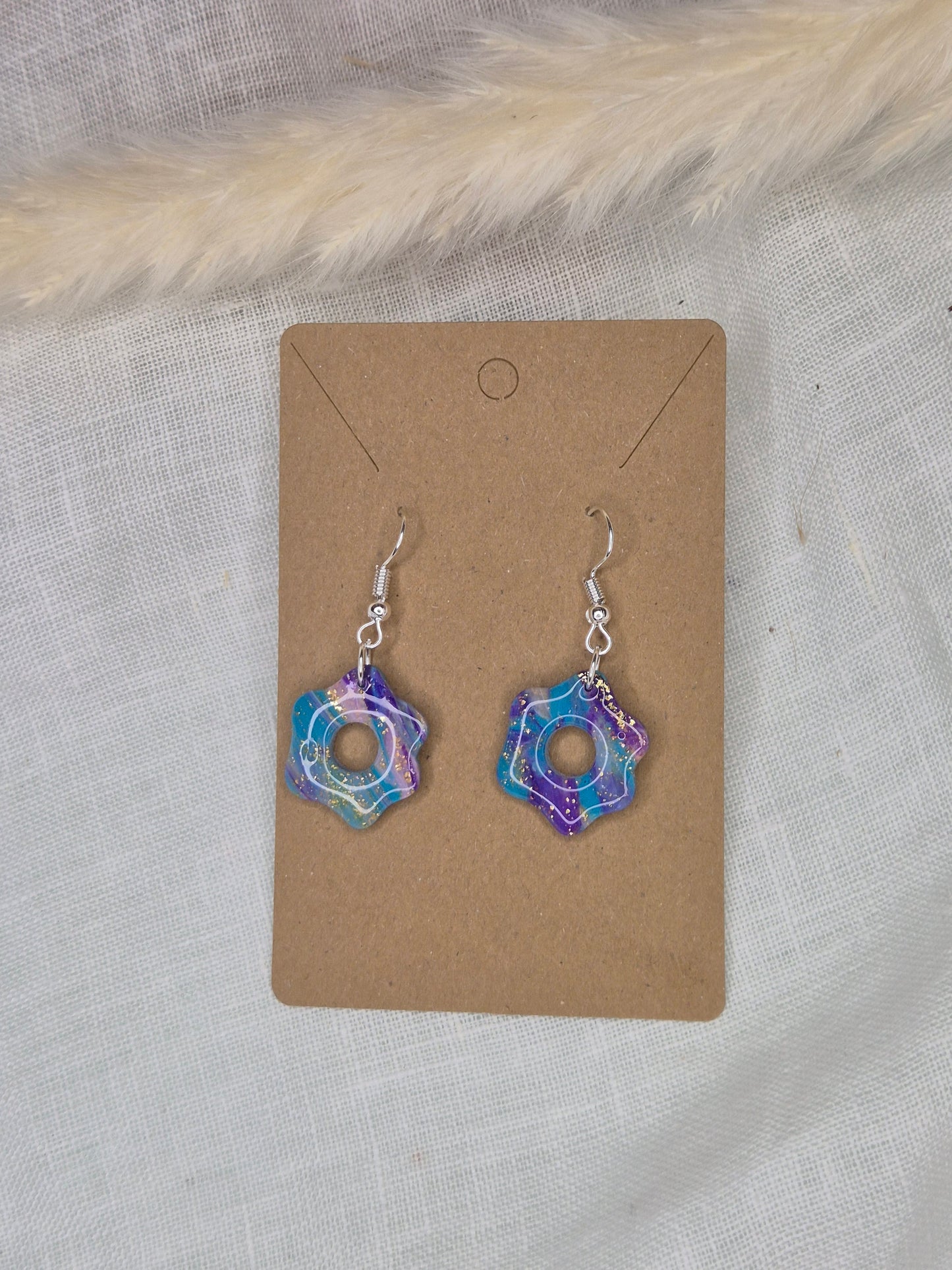 Boucle d'oreille 4cm