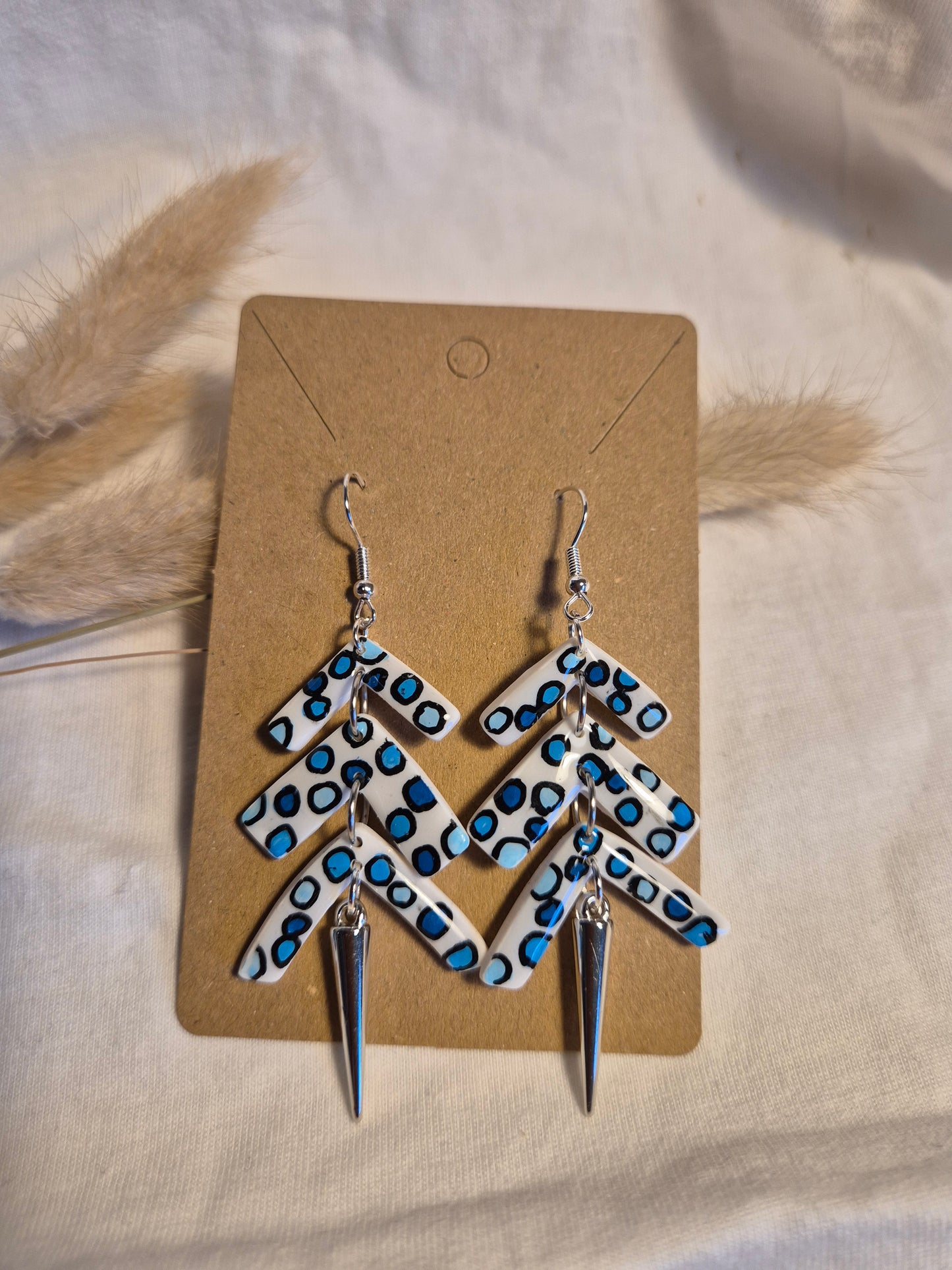 Boucle d'oreille 7,5cm