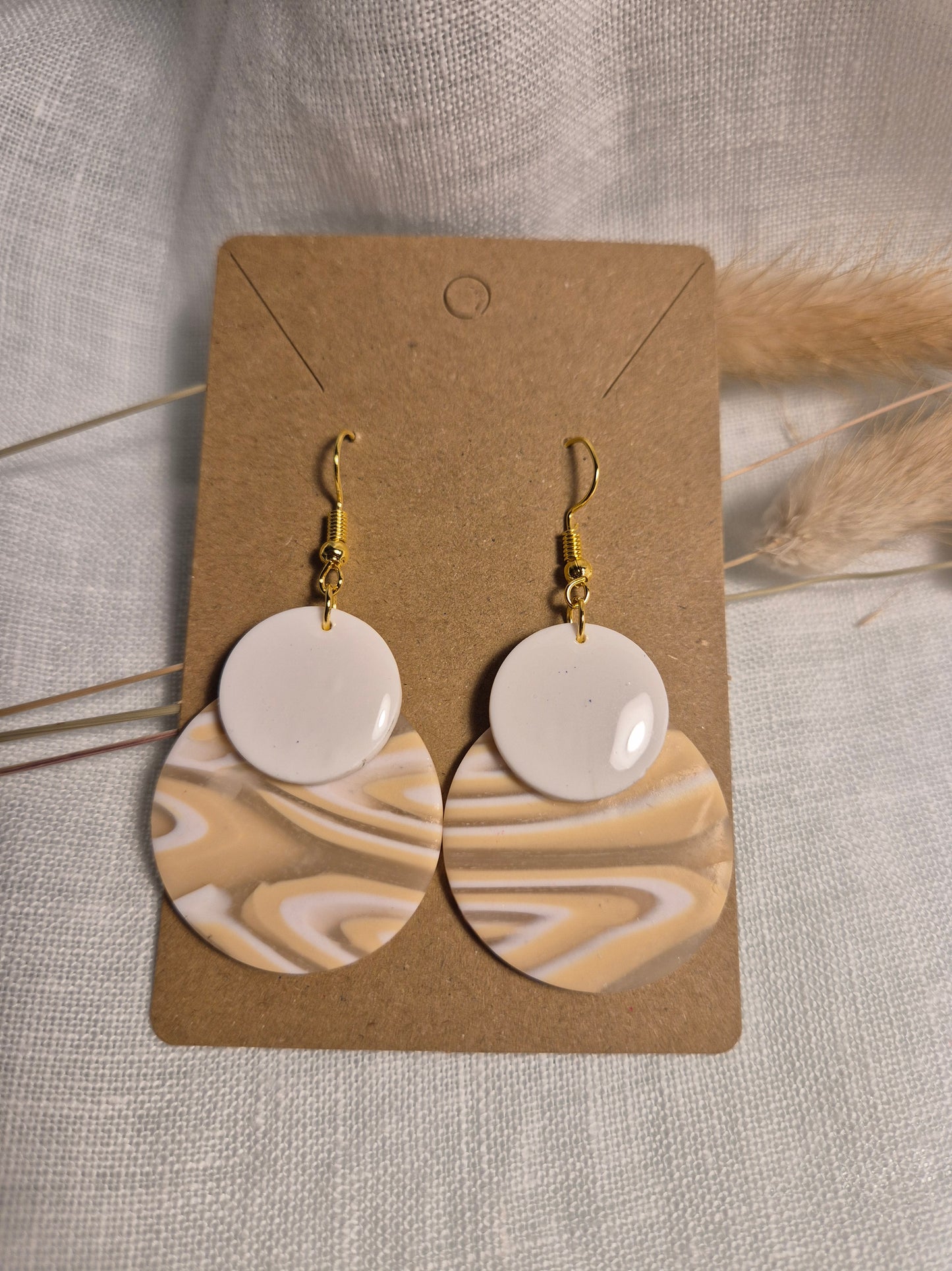 Boucle d'oreille 6cm
