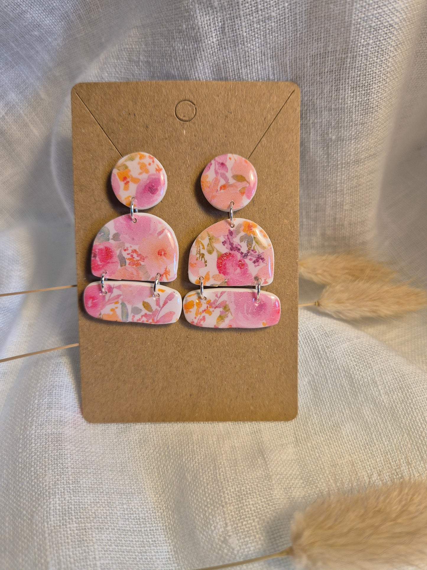Boucle d'oreille 4,5cm