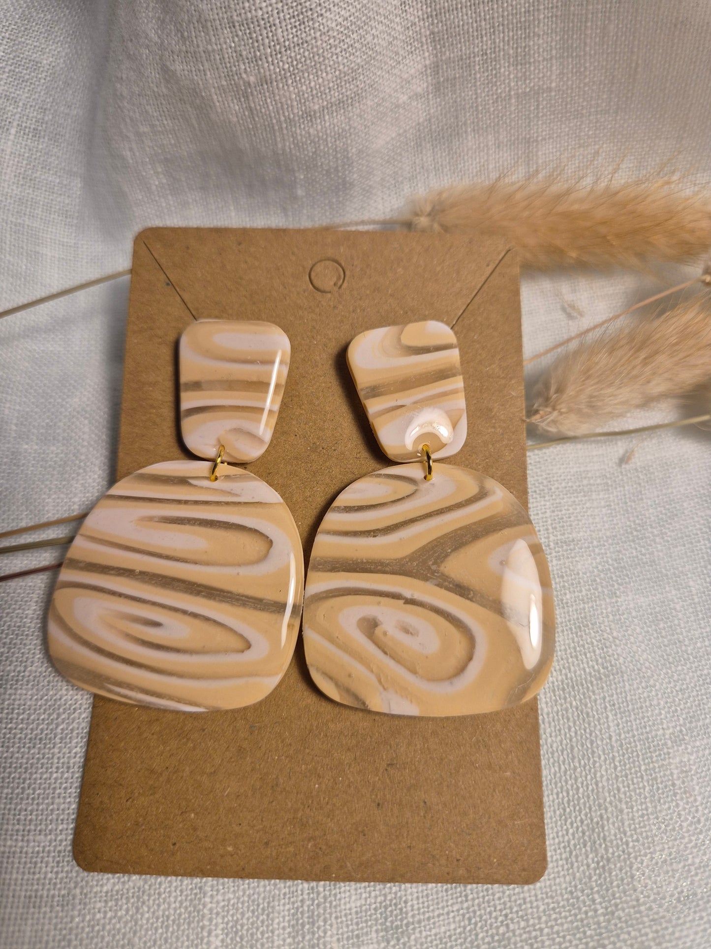 Boucle d'oreille 5,5cm