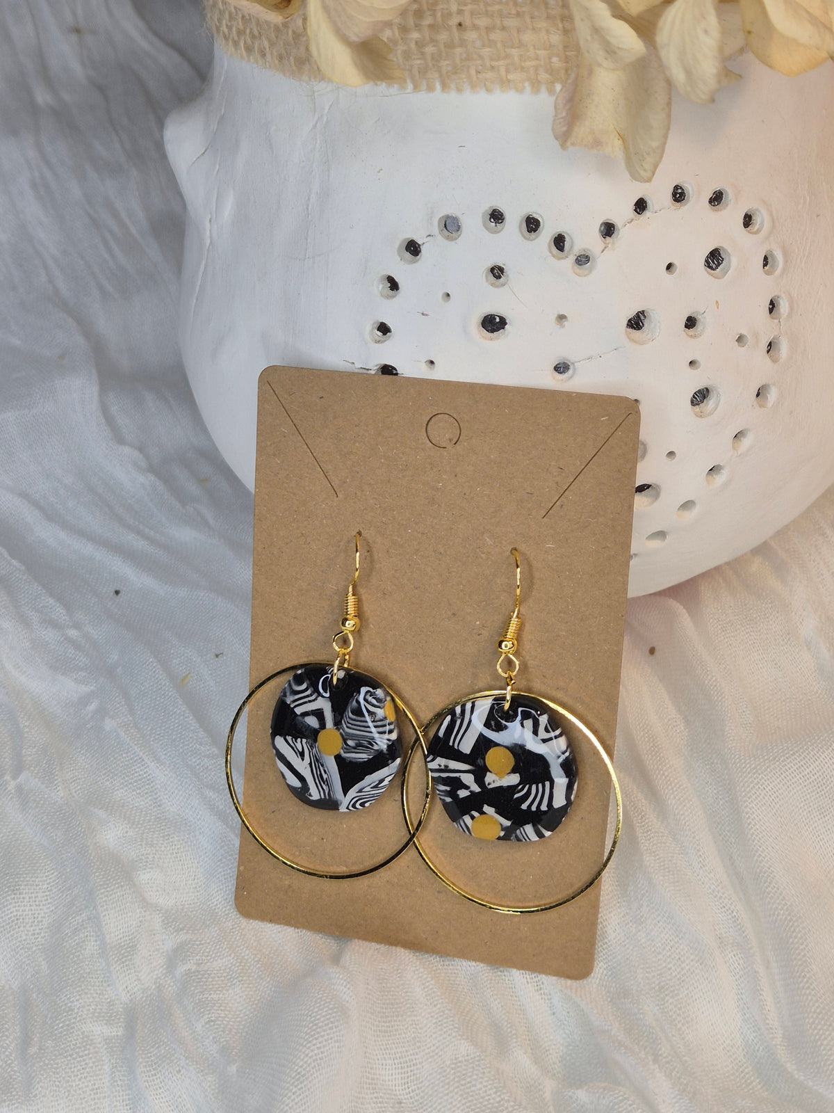 Boucle d'oreille 5,5cm