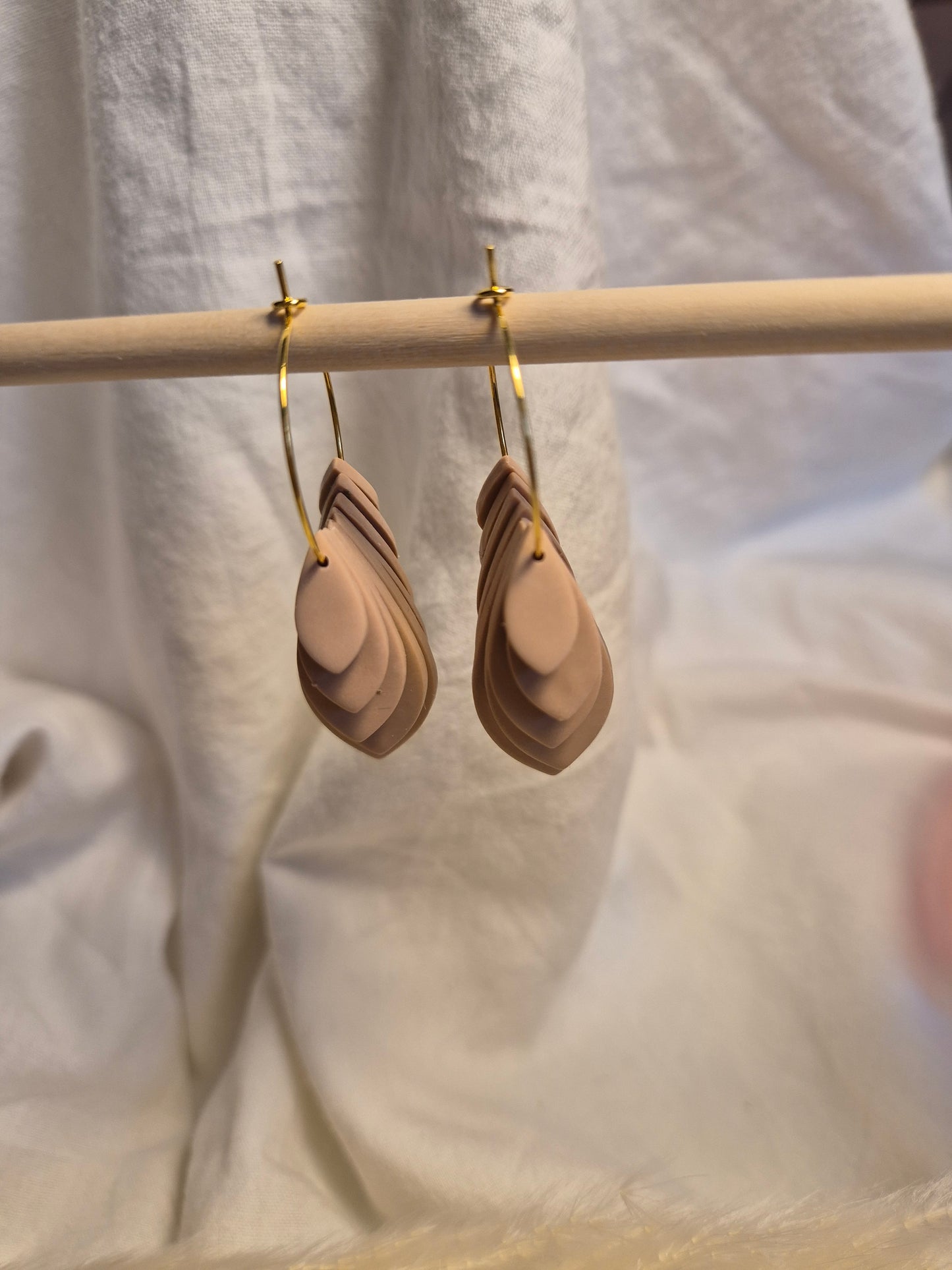 Boucle d'oreille 5,5cm