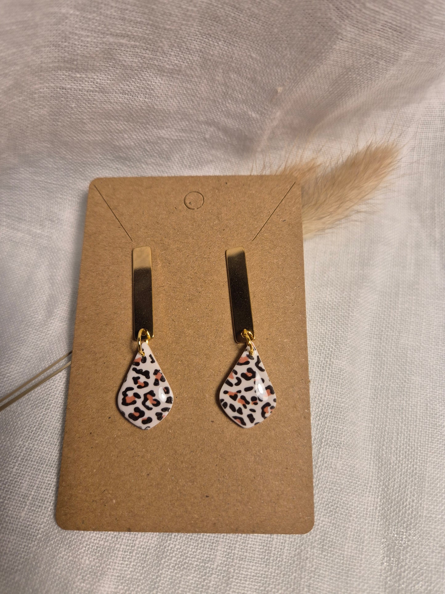 Boucle d'oreille 4,5cm