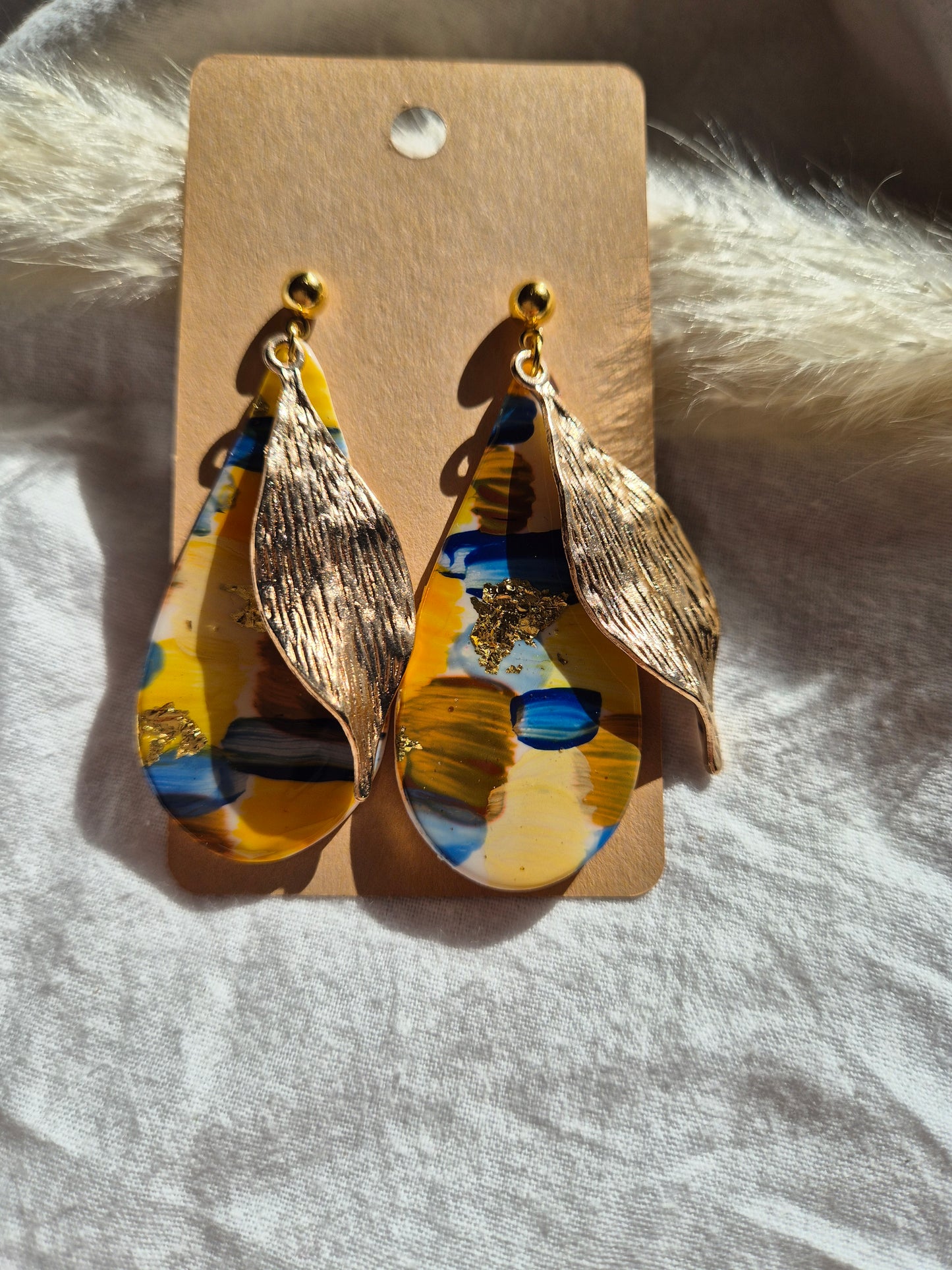 Boucle d'oreille 6cm