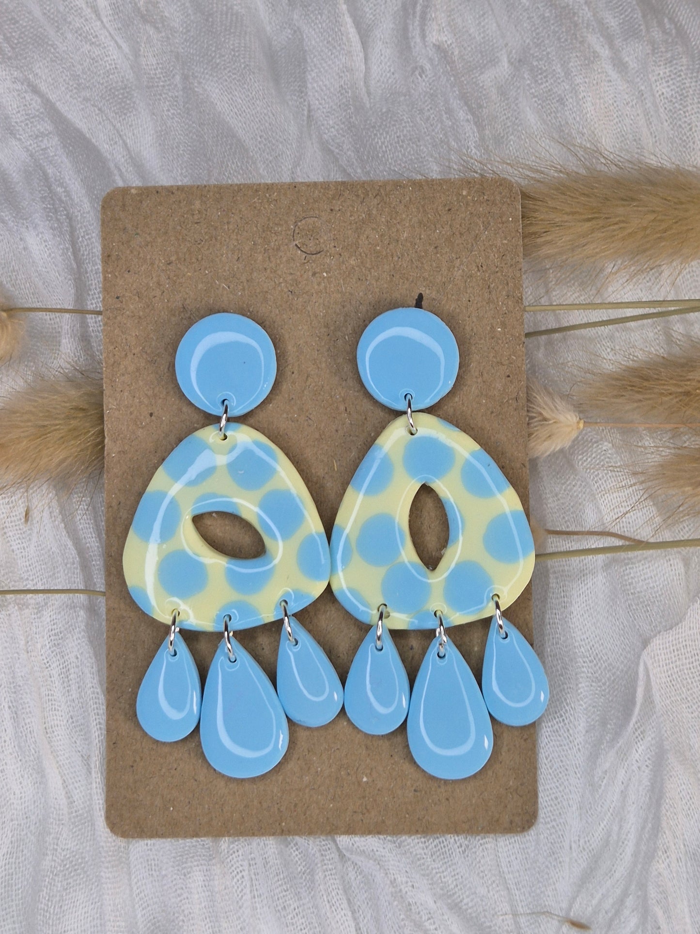 Boucle d'oreille 6,5cm