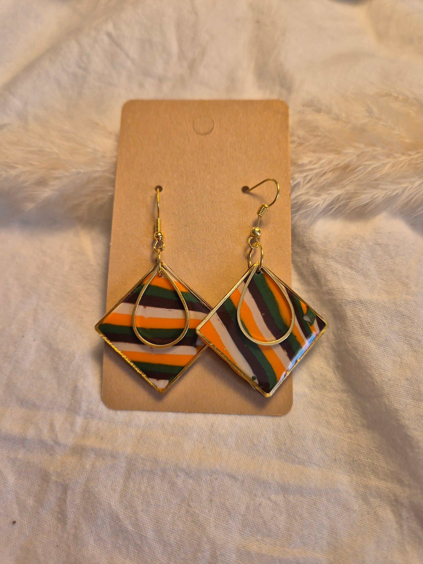 Boucle d'oreille 5,5cm