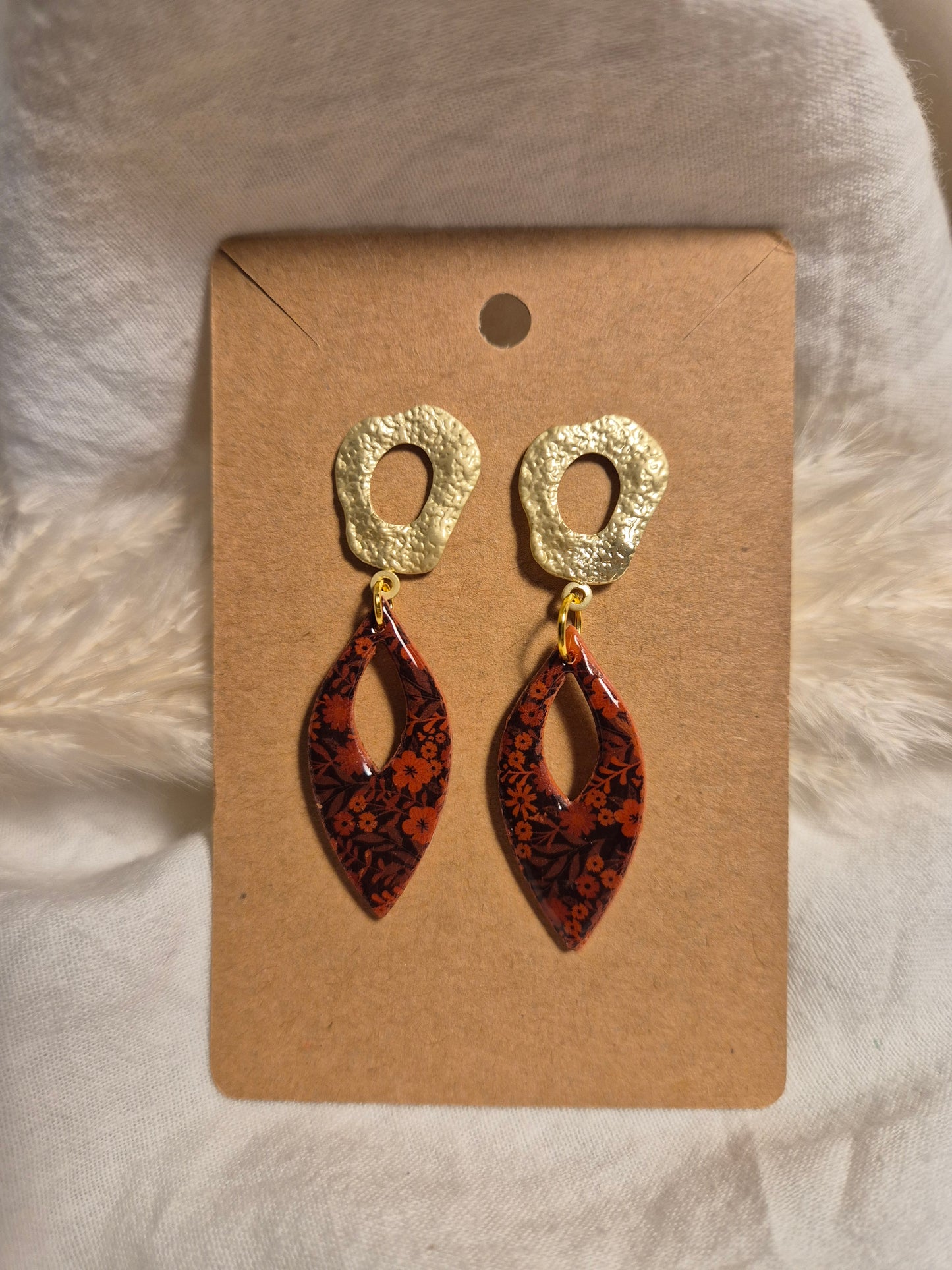 Boucle d'oreille 5cm