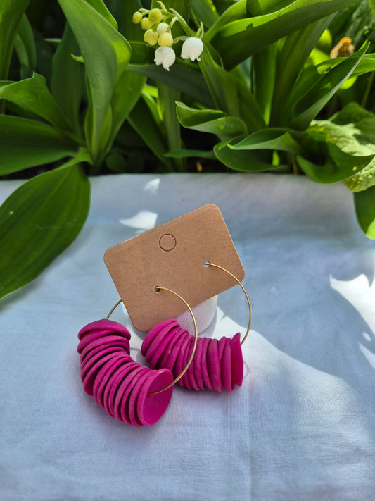 Boucle d'oreille 4cm