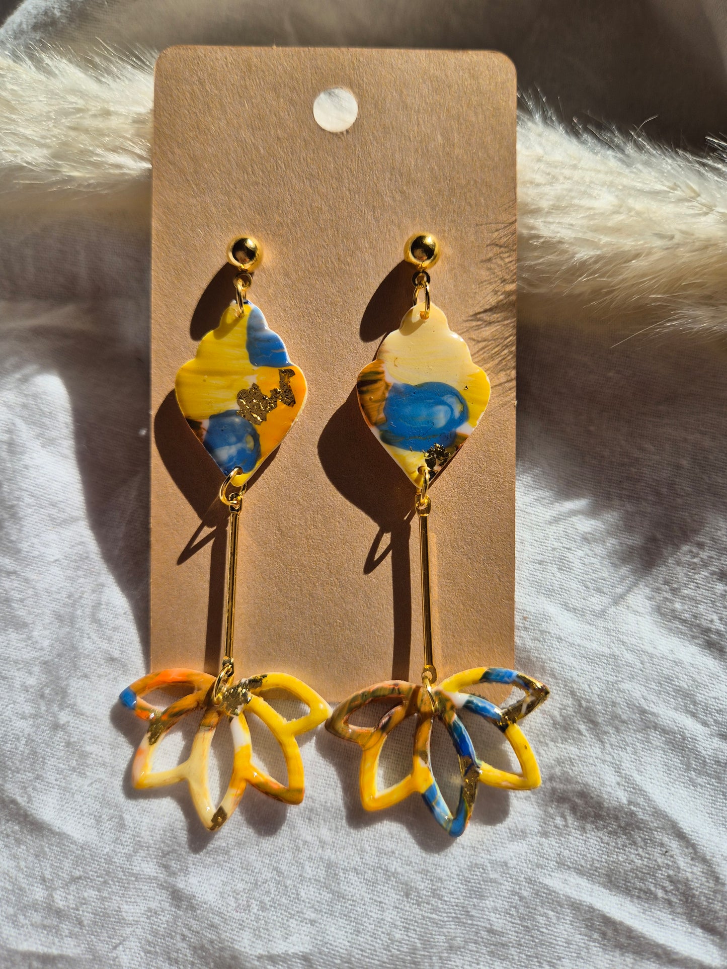 Boucle d'oreille 7,5cm