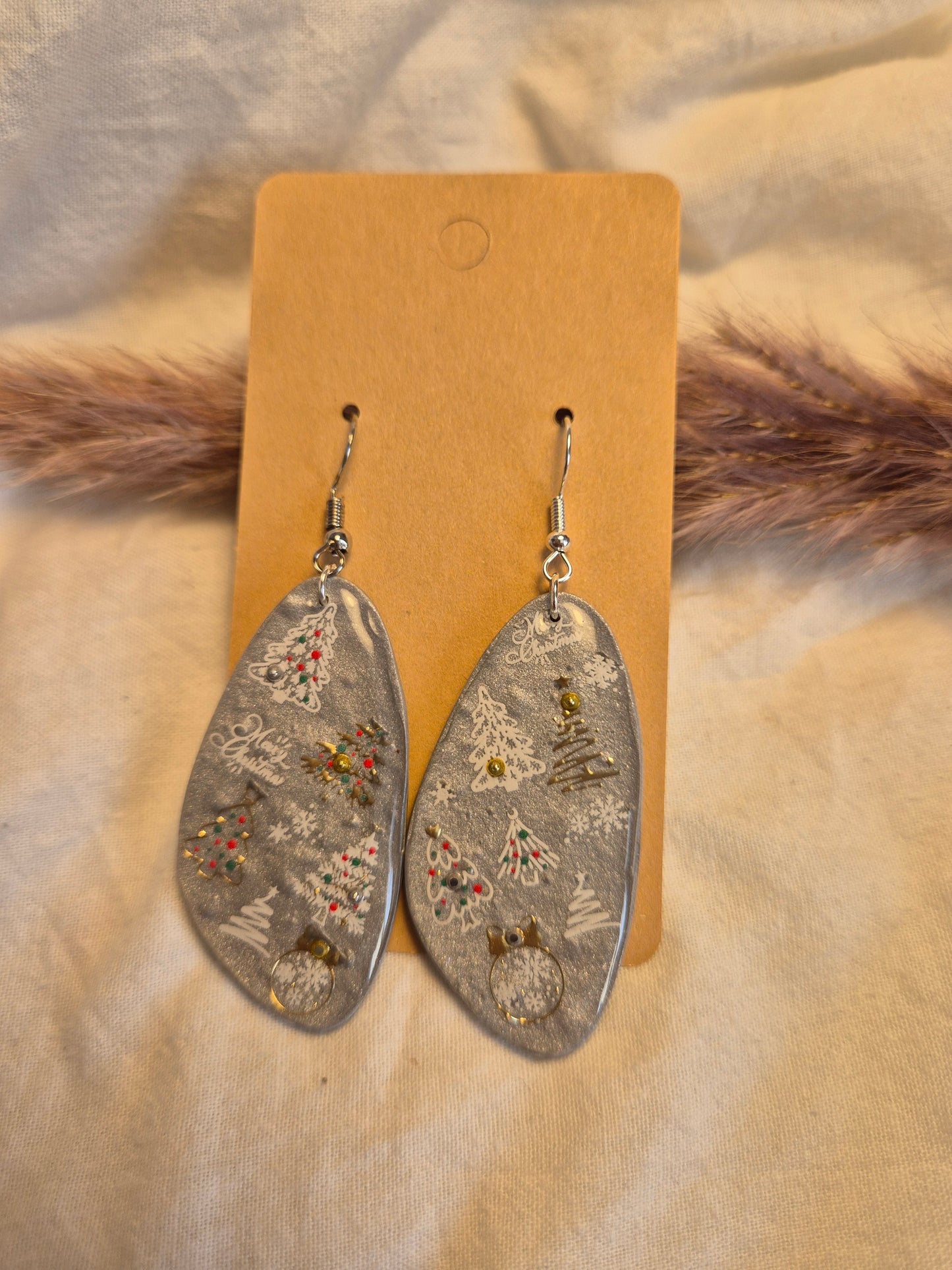 Boucle d'oreille 7cm