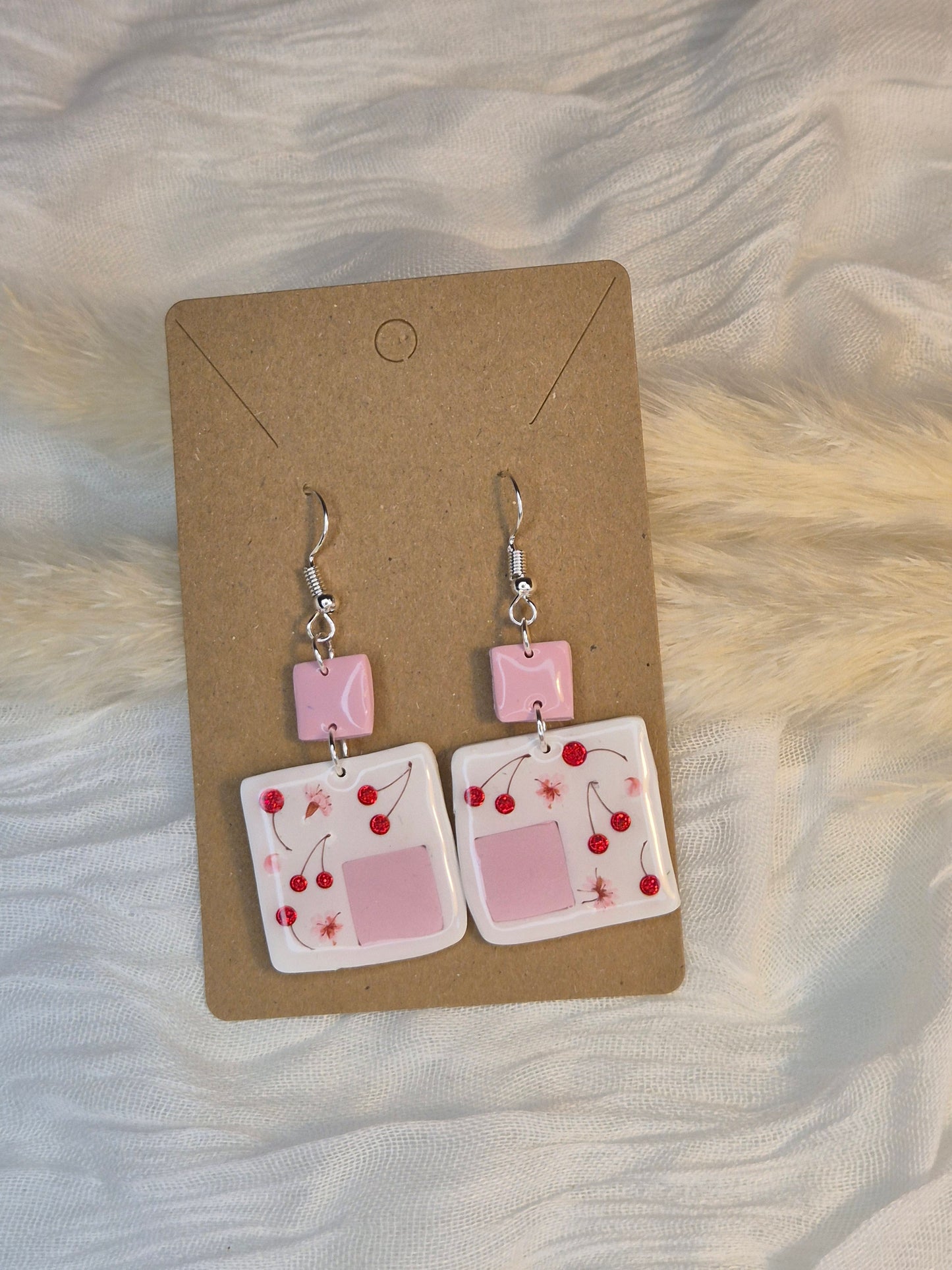 Boucle d'oreille 6cm