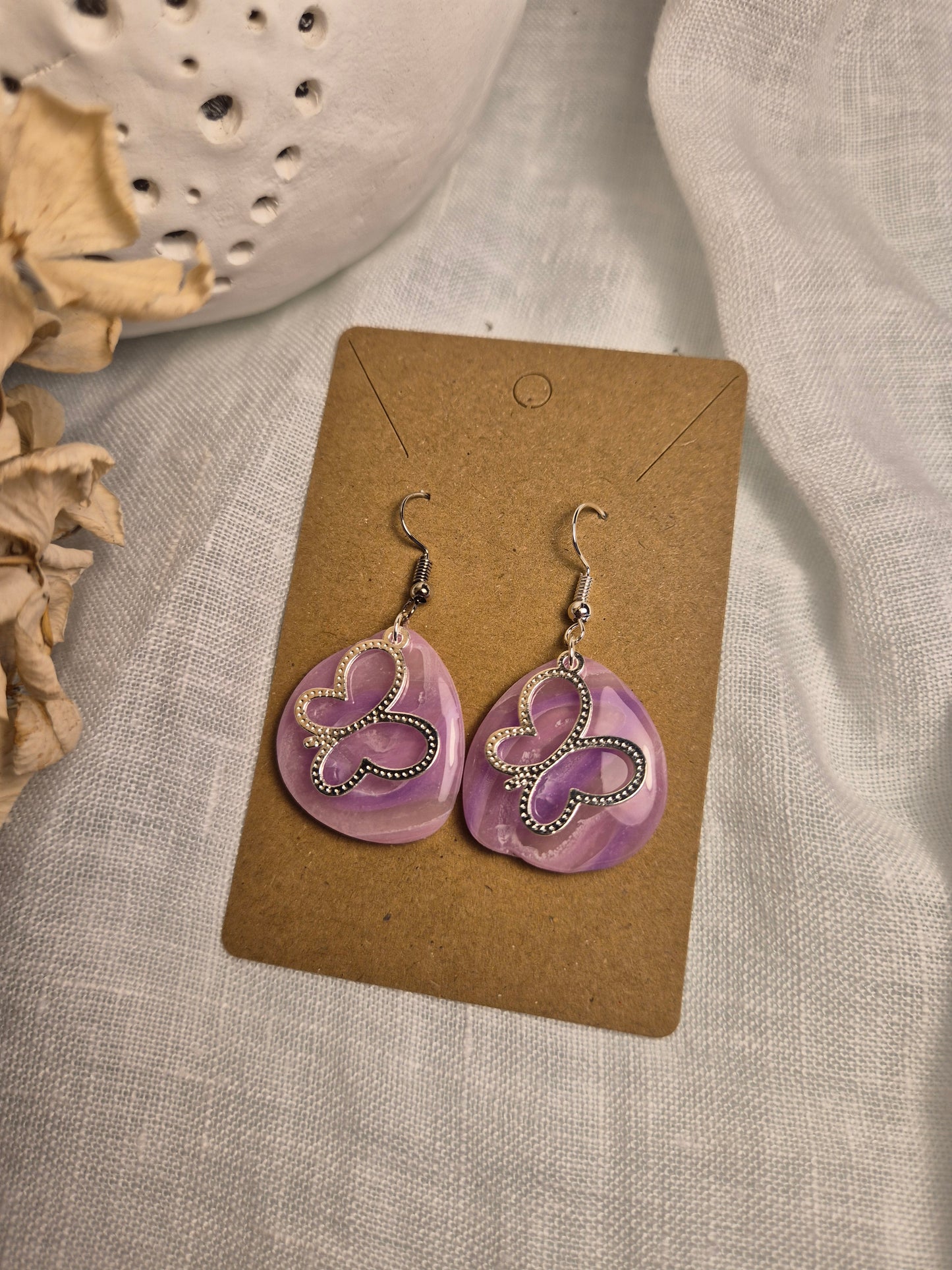 Boucle d'oreille 4,5cm
