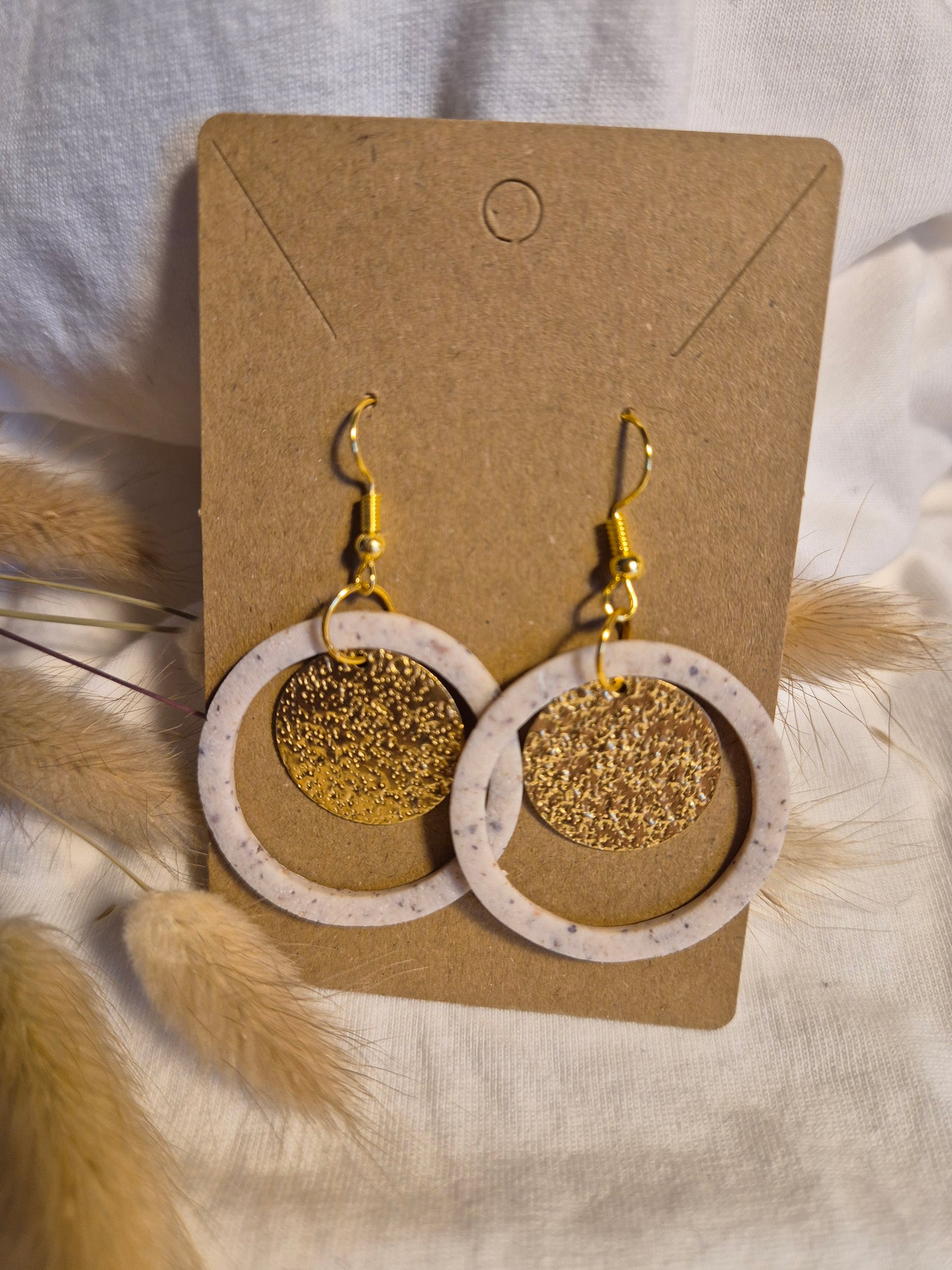 Boucle d'oreille 4cm