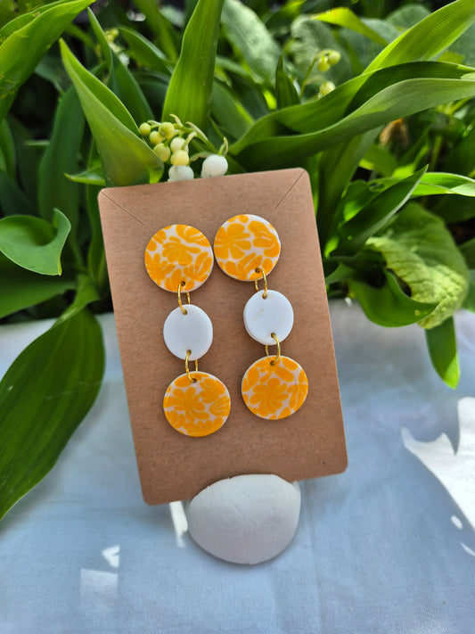 Boucle d'oreille 6cm