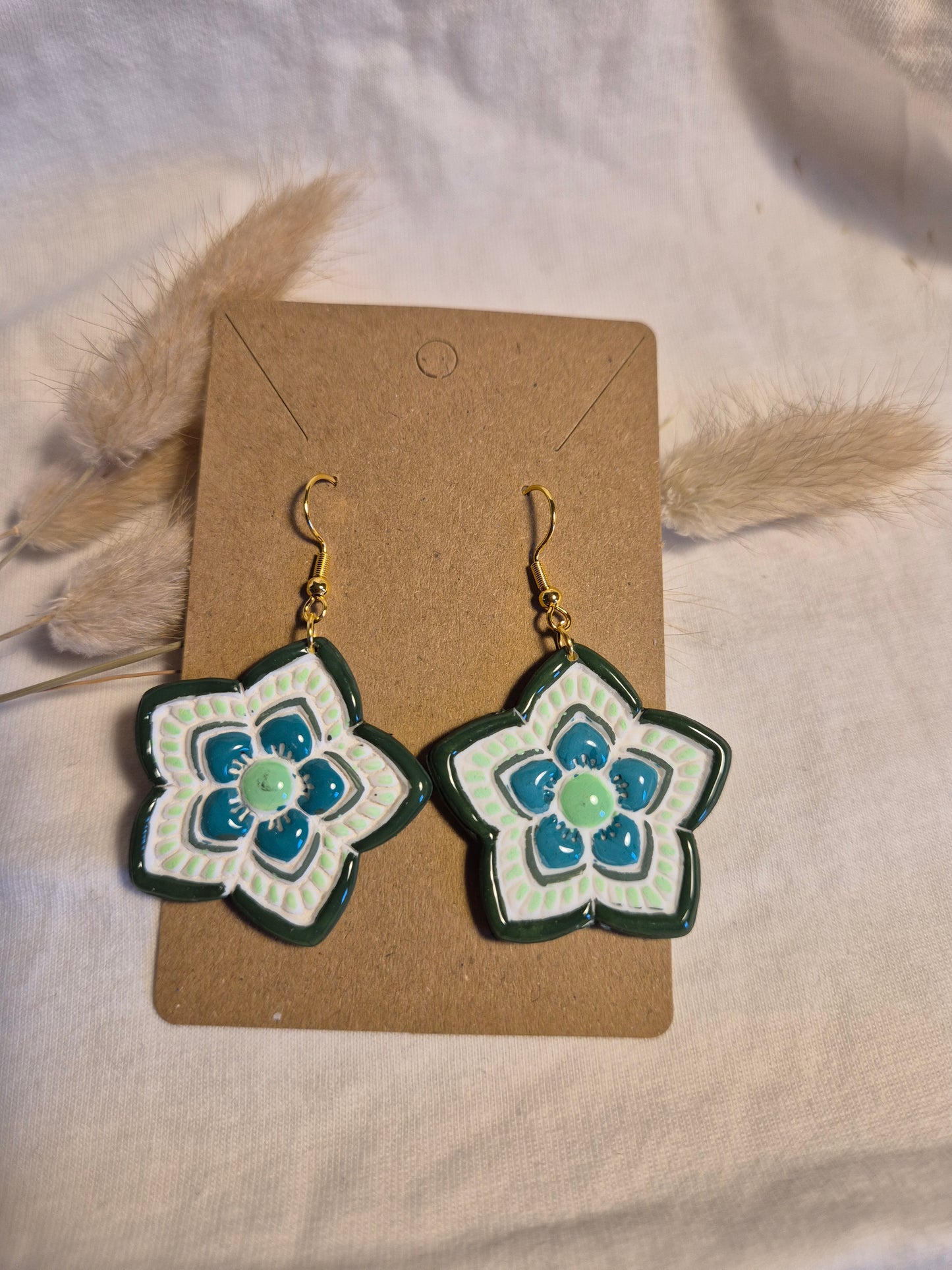 Boucle d'oreille 5,5cm