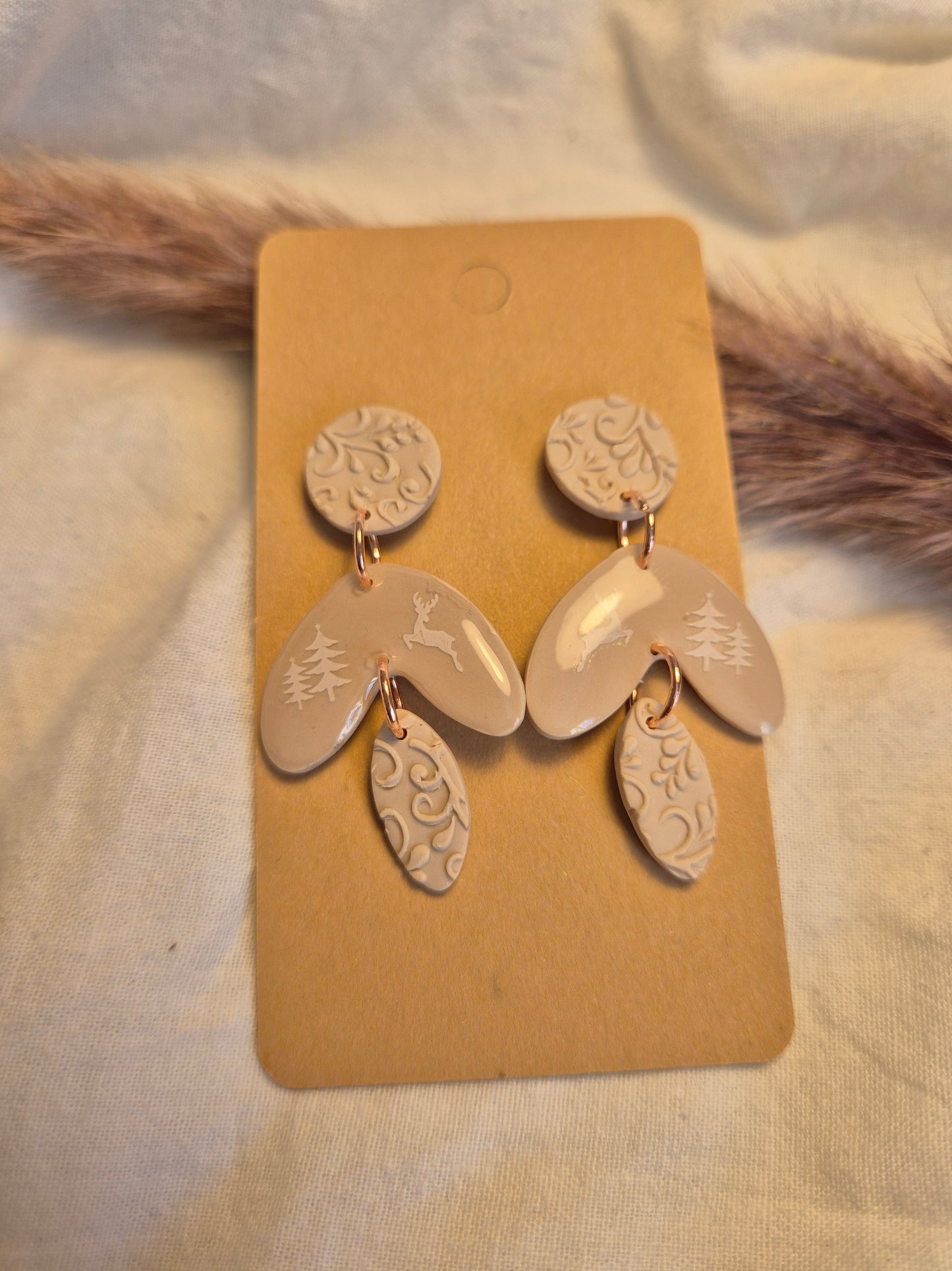 Boucle d'oreille 5cm