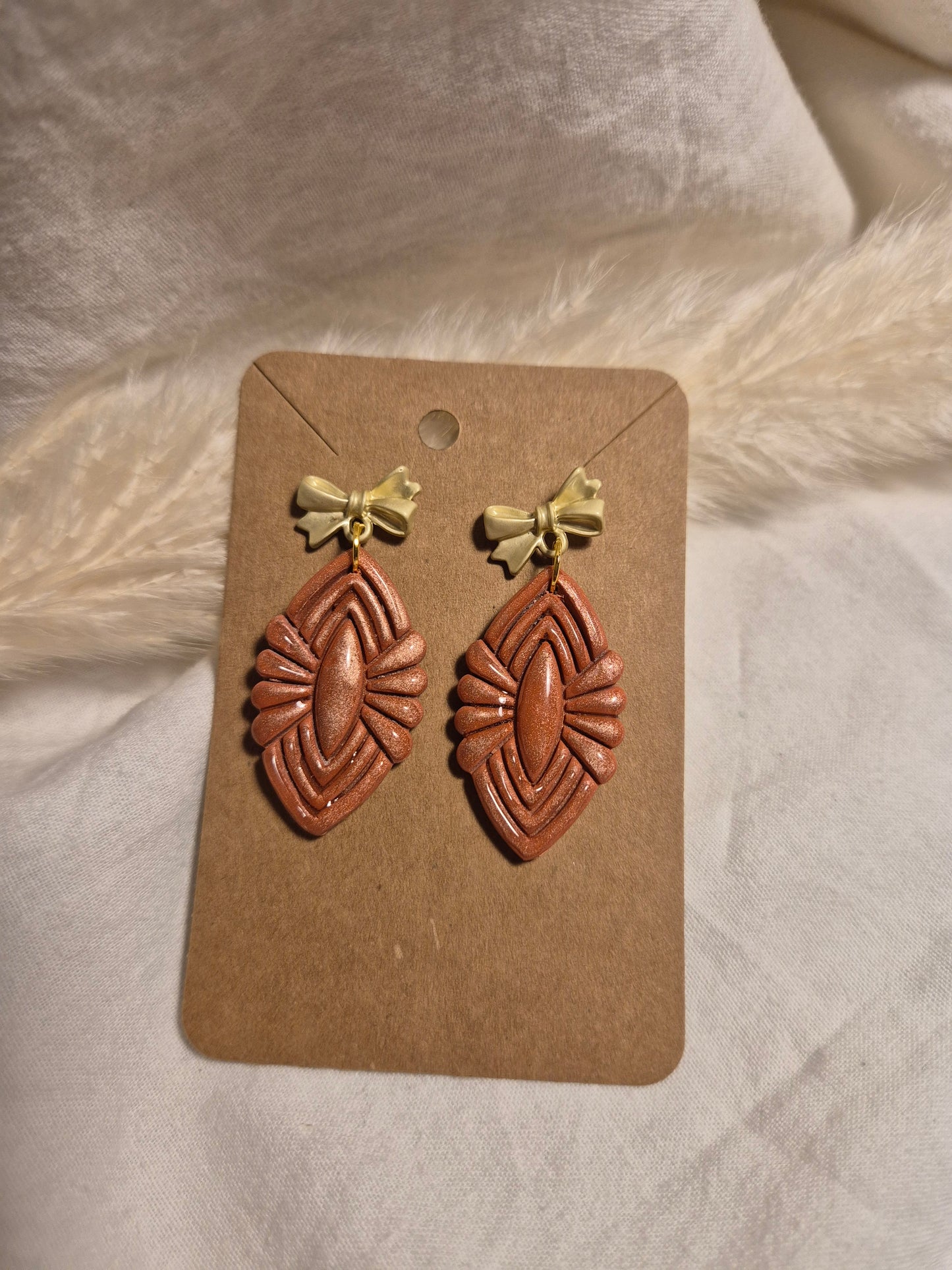 Boucle d'oreille 4,5cm